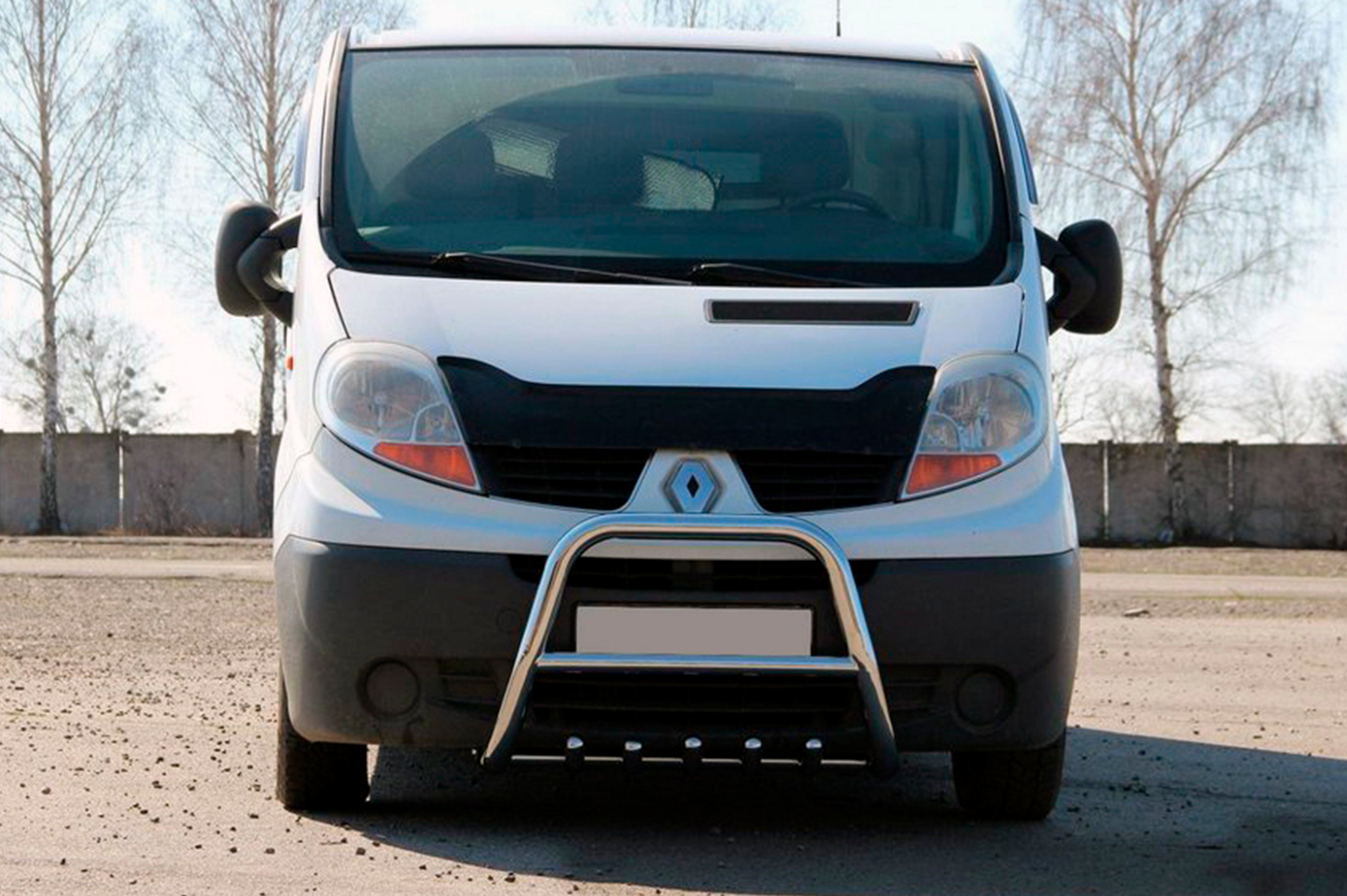 Кенгурятник QT-Spec (нерж.)