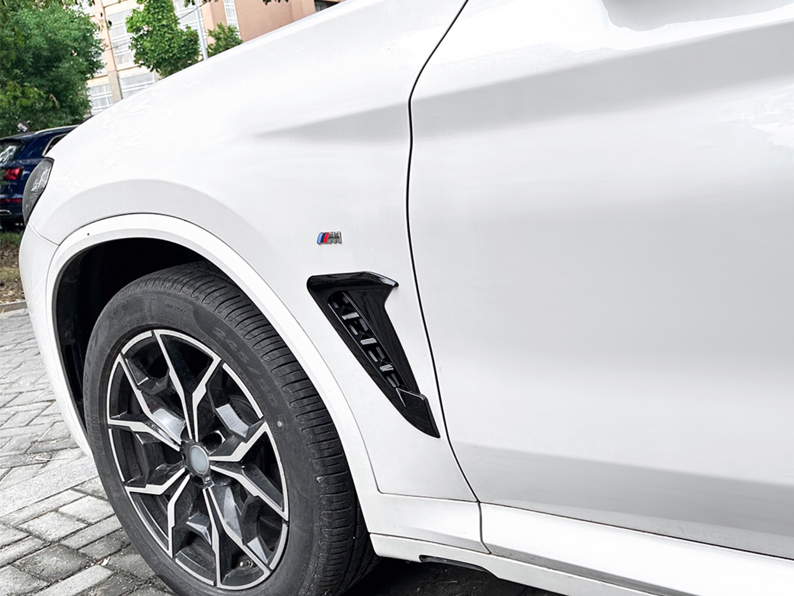 Зябра на крила BMW X3 G01 / X4 G02 2018 - 2шт. 3