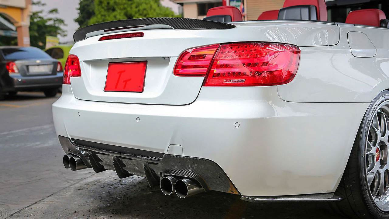 Дифузор заднього бампера V1 (для M-Sport, Карбон) 4