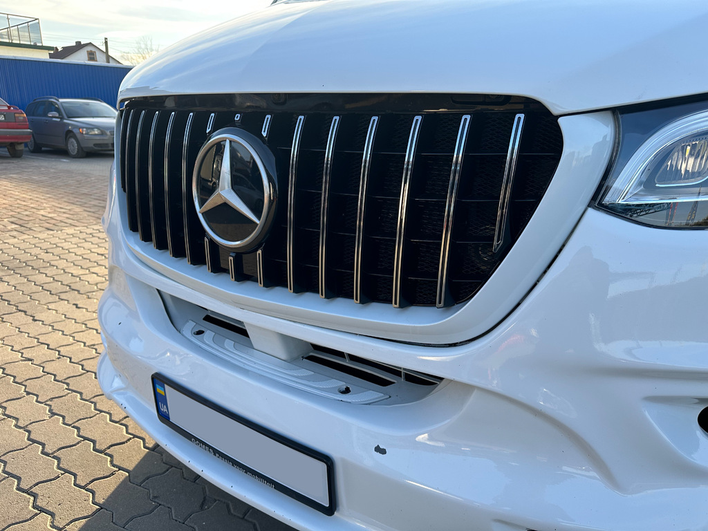 Передня решітка Panamericana GT Chrome Premium V1 Без рамки 5