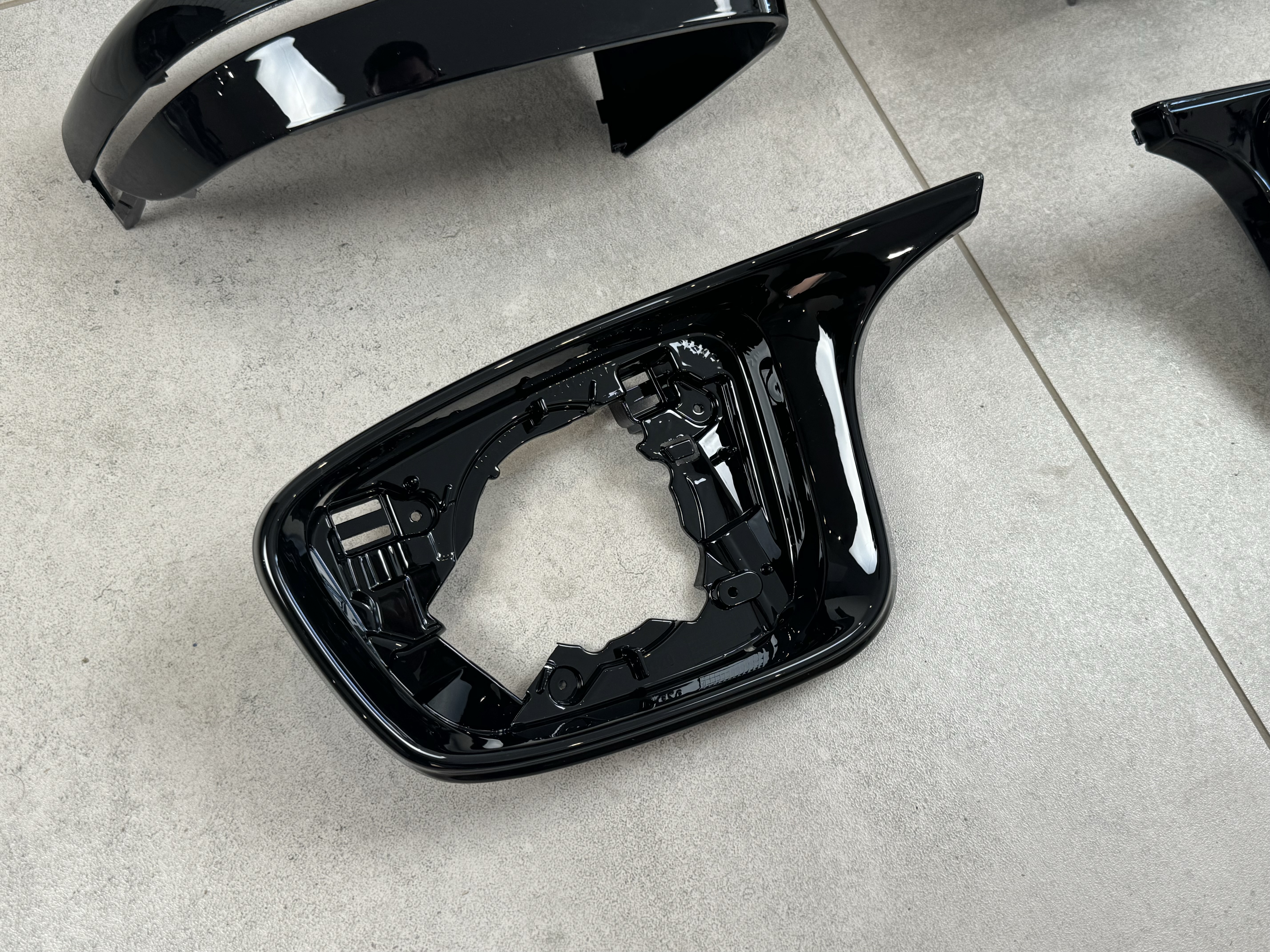 Корпуса дзеркал M3 для BMW 3 series G20 G21 2018- чорний глянець 6