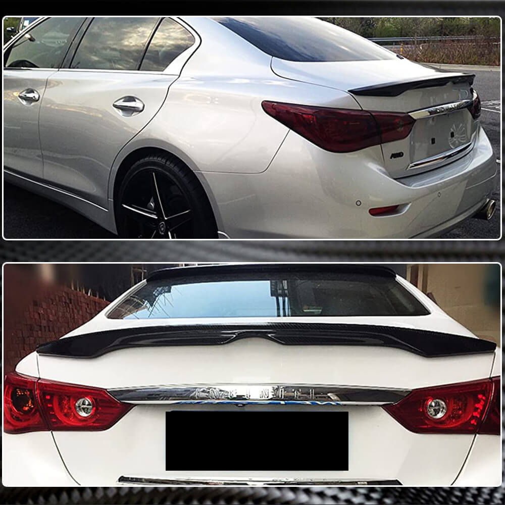 Спойлер V4 (для Q50, Карбон) 4