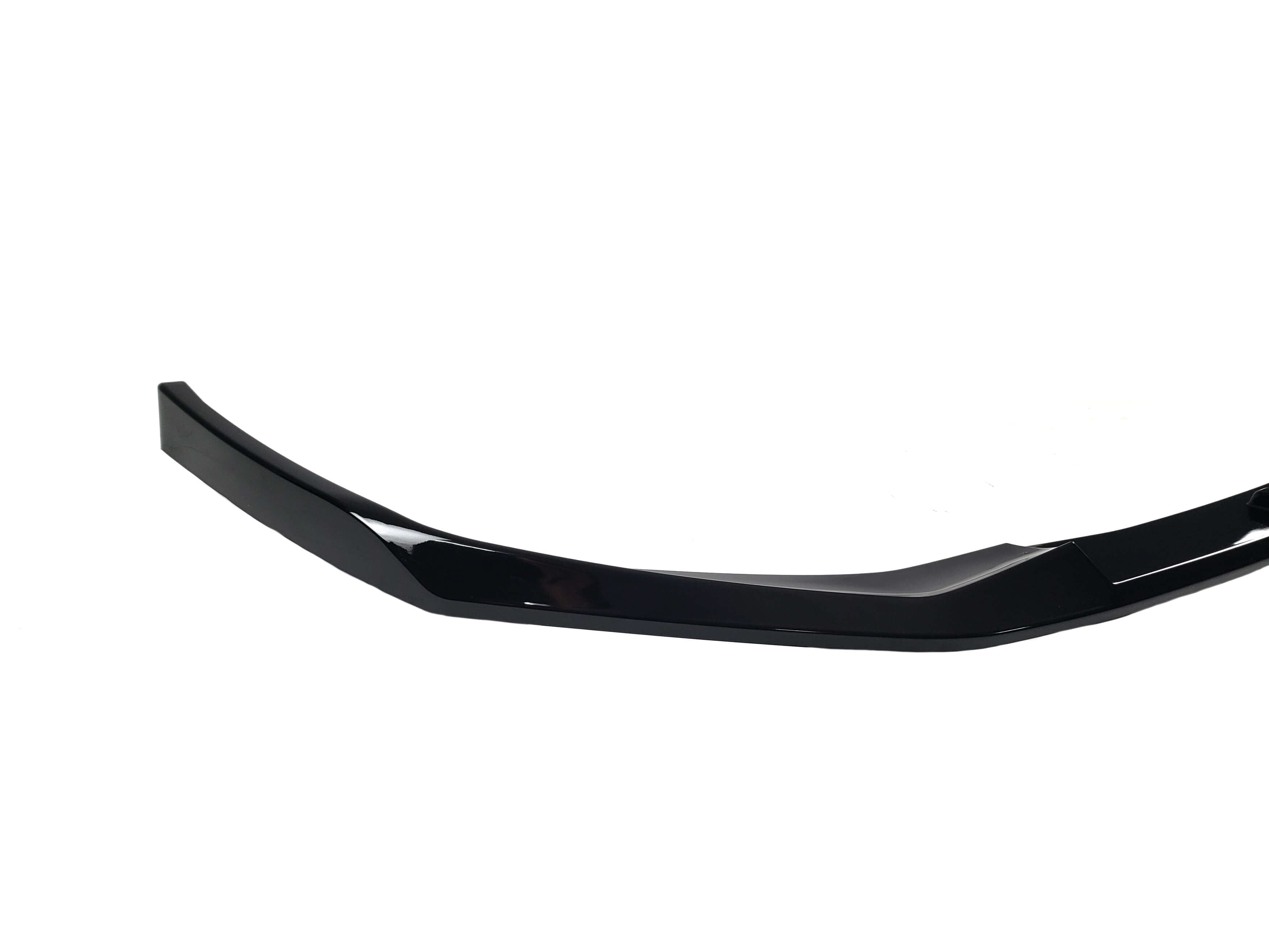 Губа (переднього бампера) Чорний глянець (M-Performance) V3 на BMW 5 Series G30 / G31 2020-2023 року 3