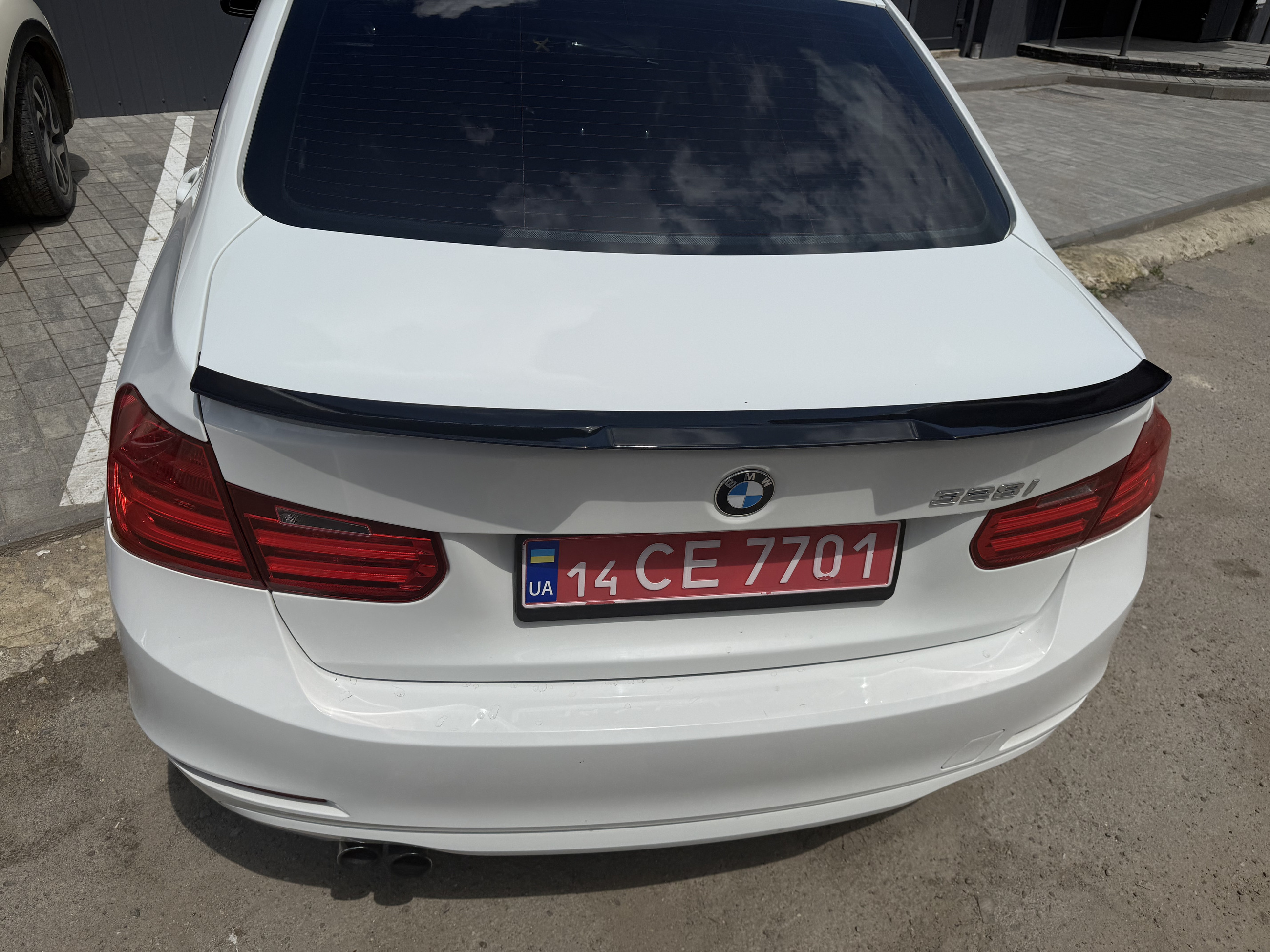 Спойлер M4-Style (для F30/F80, під фарбування) 2