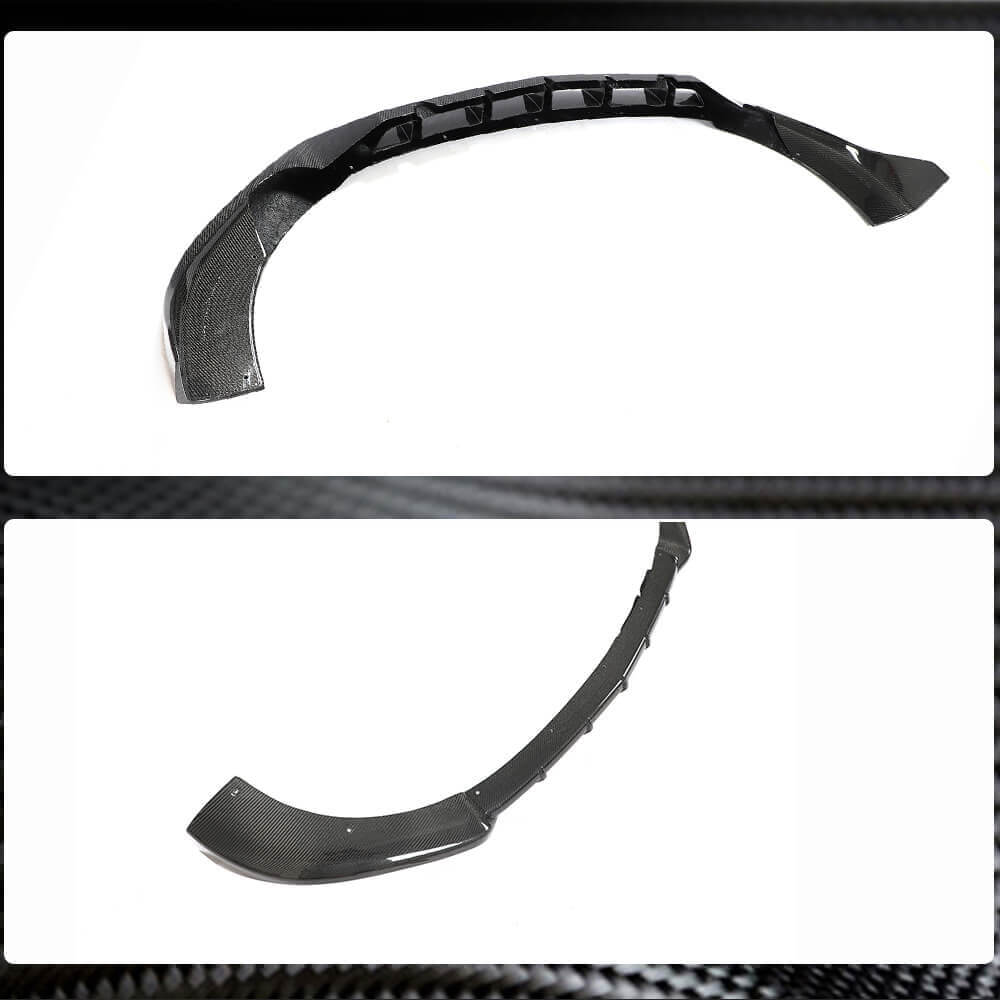 Накладка на передній бампер Lip (для AMG/AMG-Line, Карбон) 4