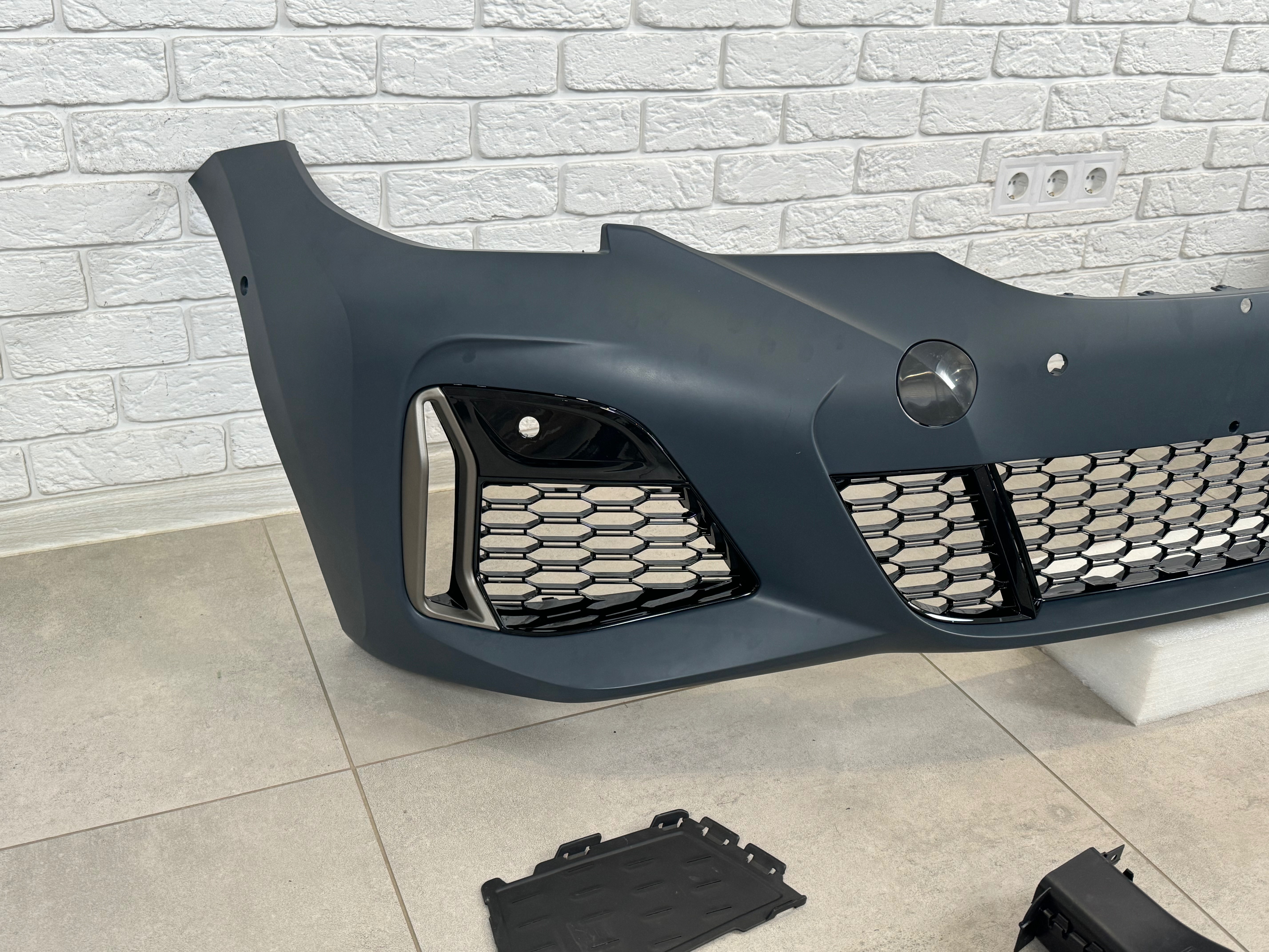 Передній бампер у зборі з ніздрями M 340i BMW 3 series G20 G21 2019-2022 5