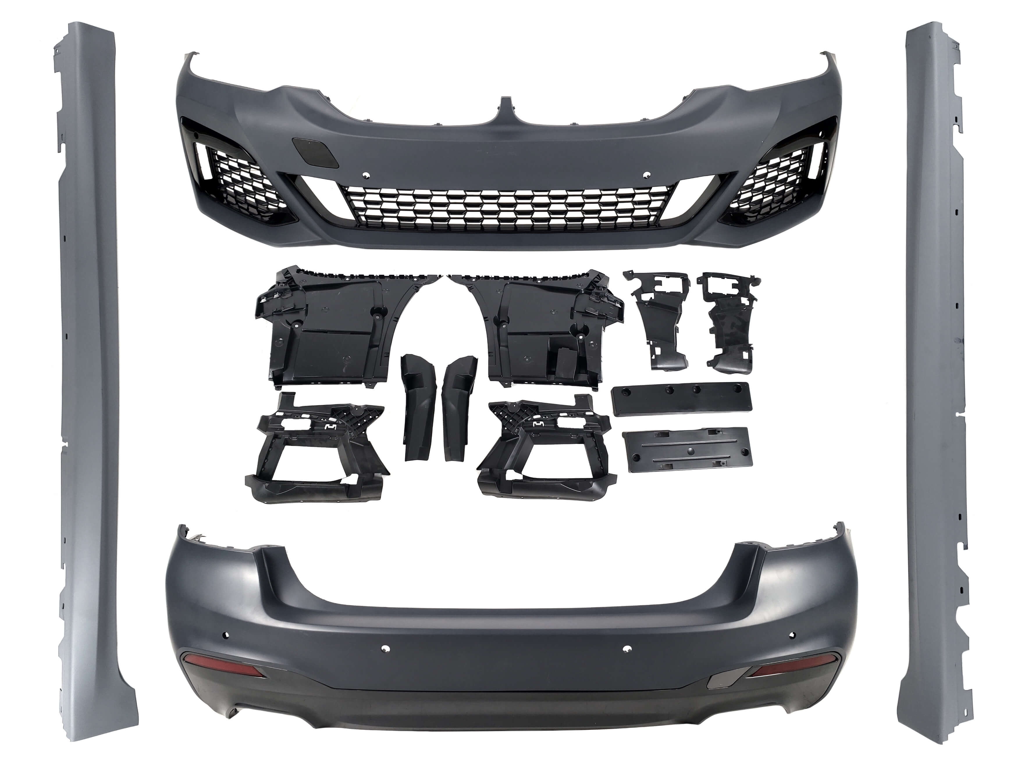 Комплект обвісів (стиль M Sport Paket Old to New) на BMW 5 Series G30 / G31 2017-2020 року