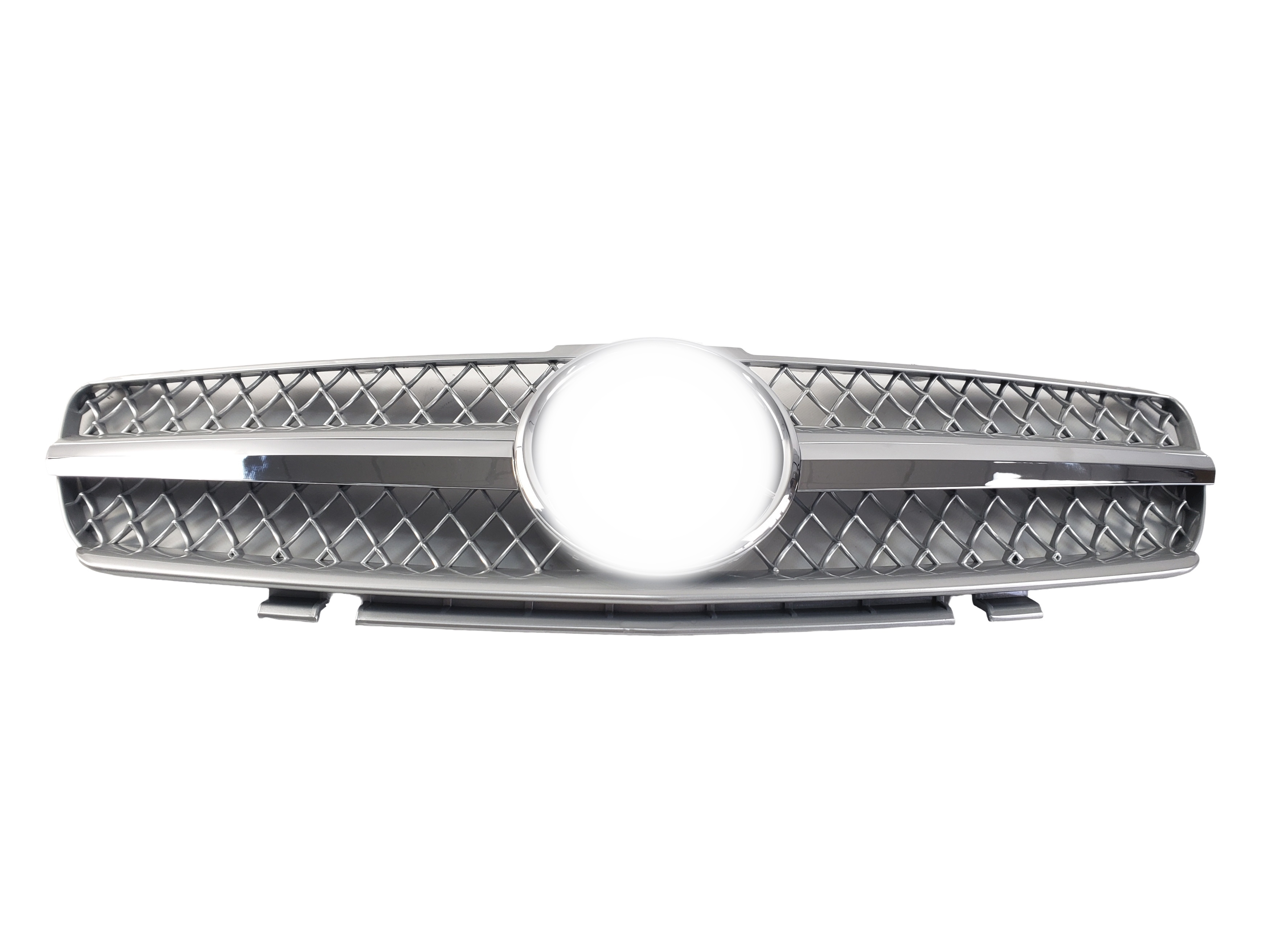 Решітка радіатора Silver SL на Mercedes-Benz SL-Class R230 2001-2006 року 2