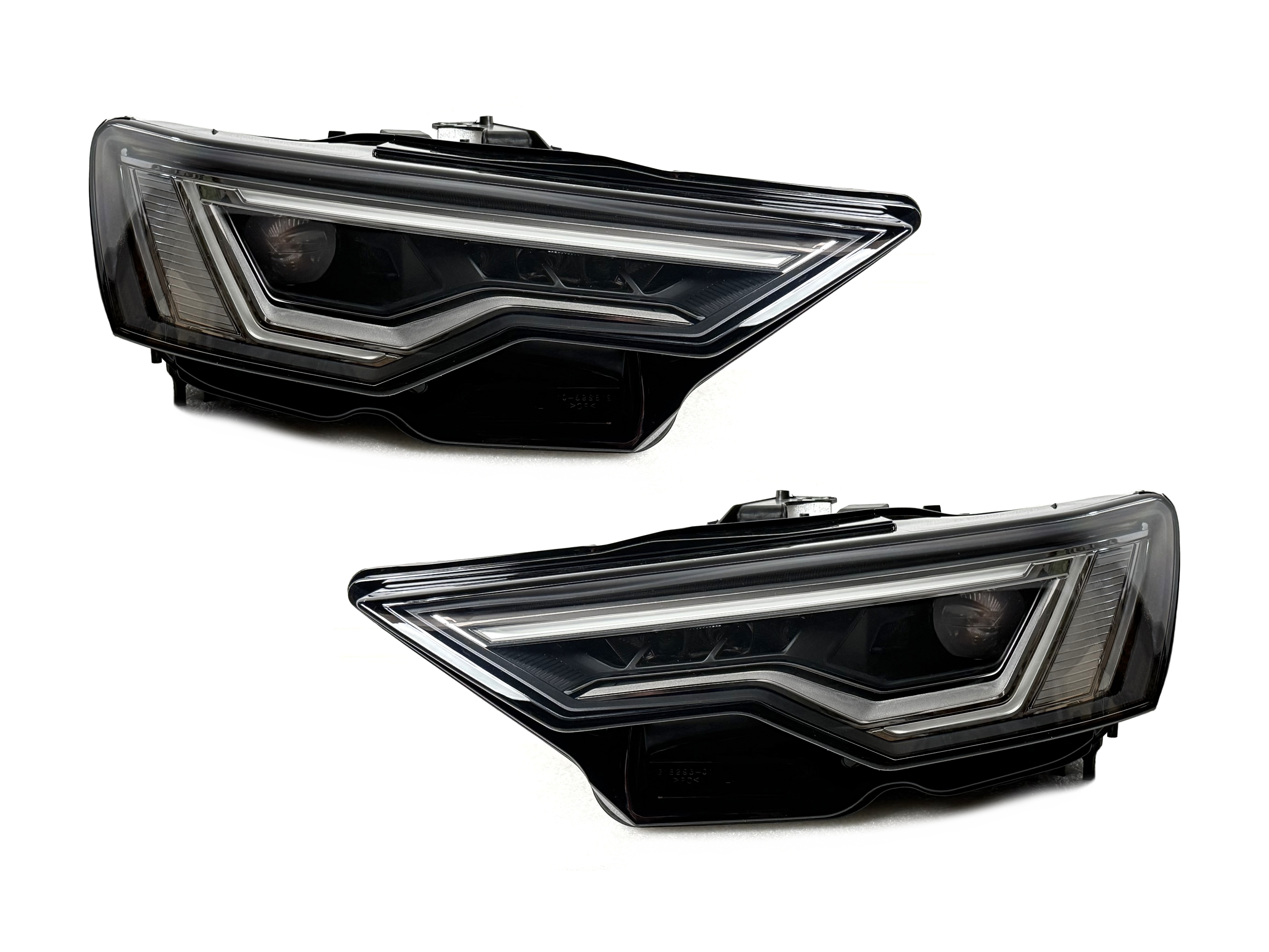 FULL LED фари для AUDI A6 C8 2018 - 2шт. комплектні з блоками