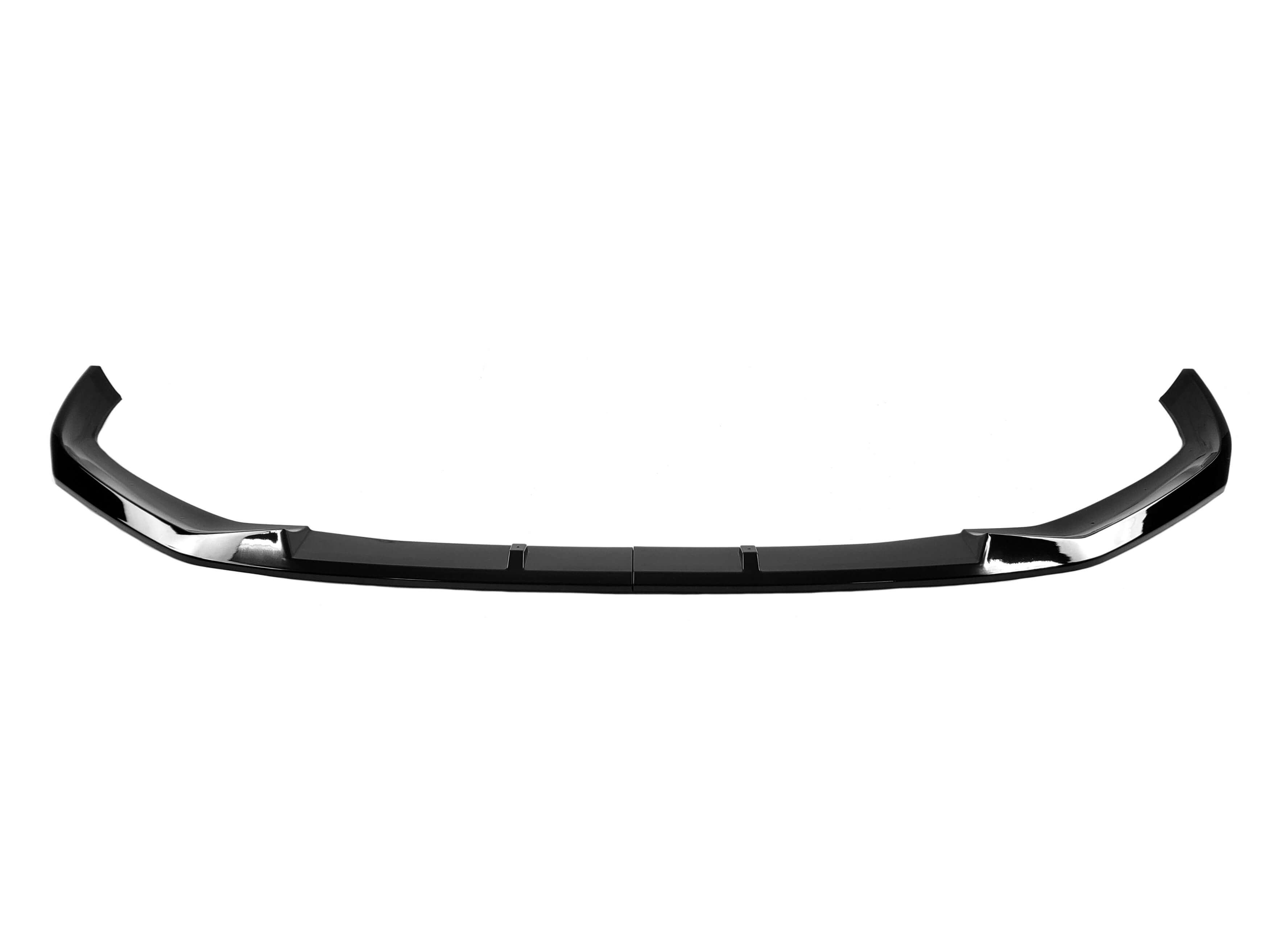 Губа (переднього бампера) Чорний глянець (M-Performance) V3 на BMW 5 Series G30 / G31 2020-2023 року 2