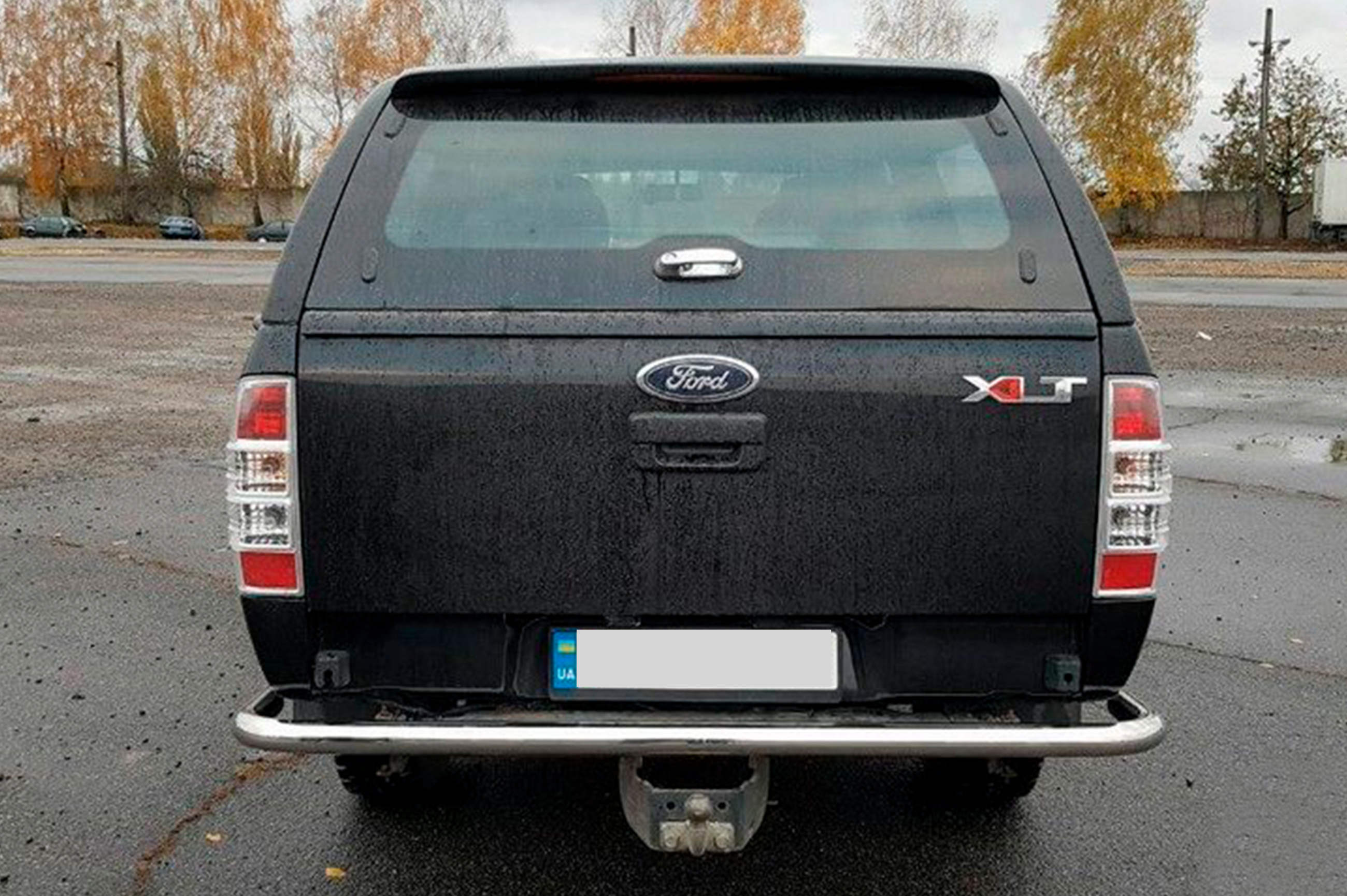 Задній захист AK005 (нерж.) 2