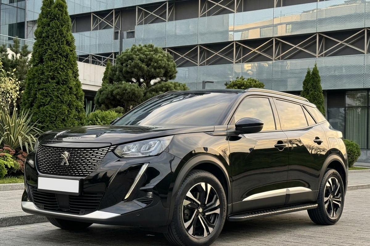 Бокові пороги Bosphore Black (2 шт., алюміній)