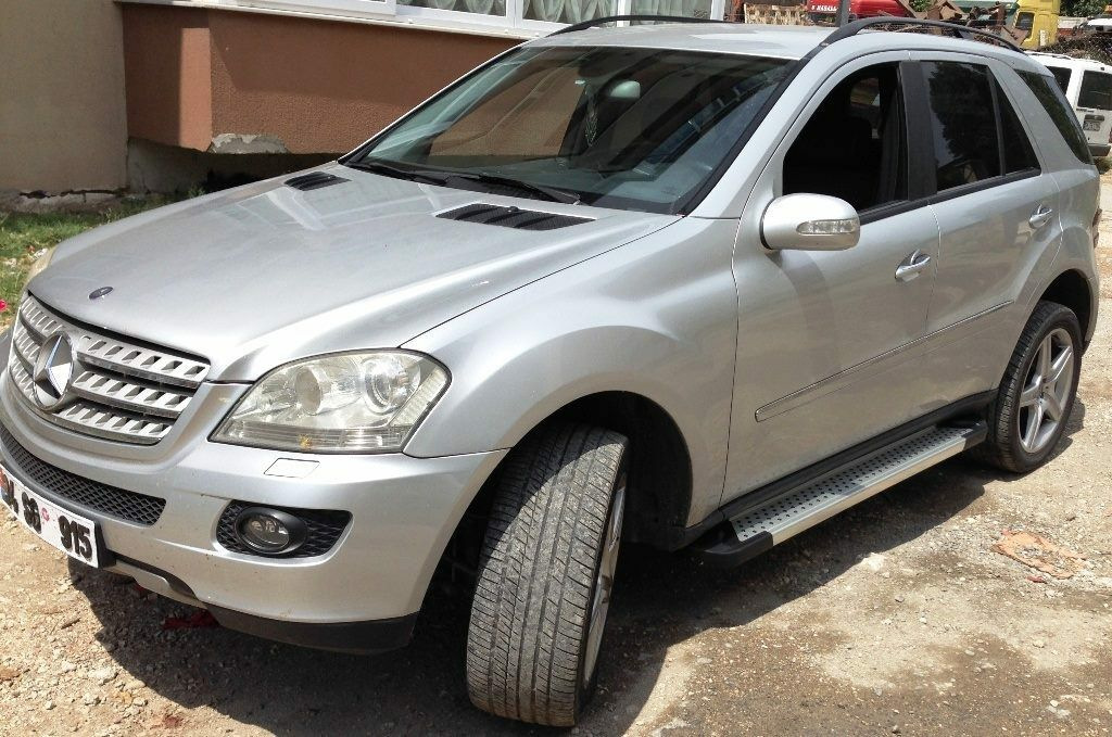 Бокові пороги Allmond Grey (2 шт., алюм.) 2