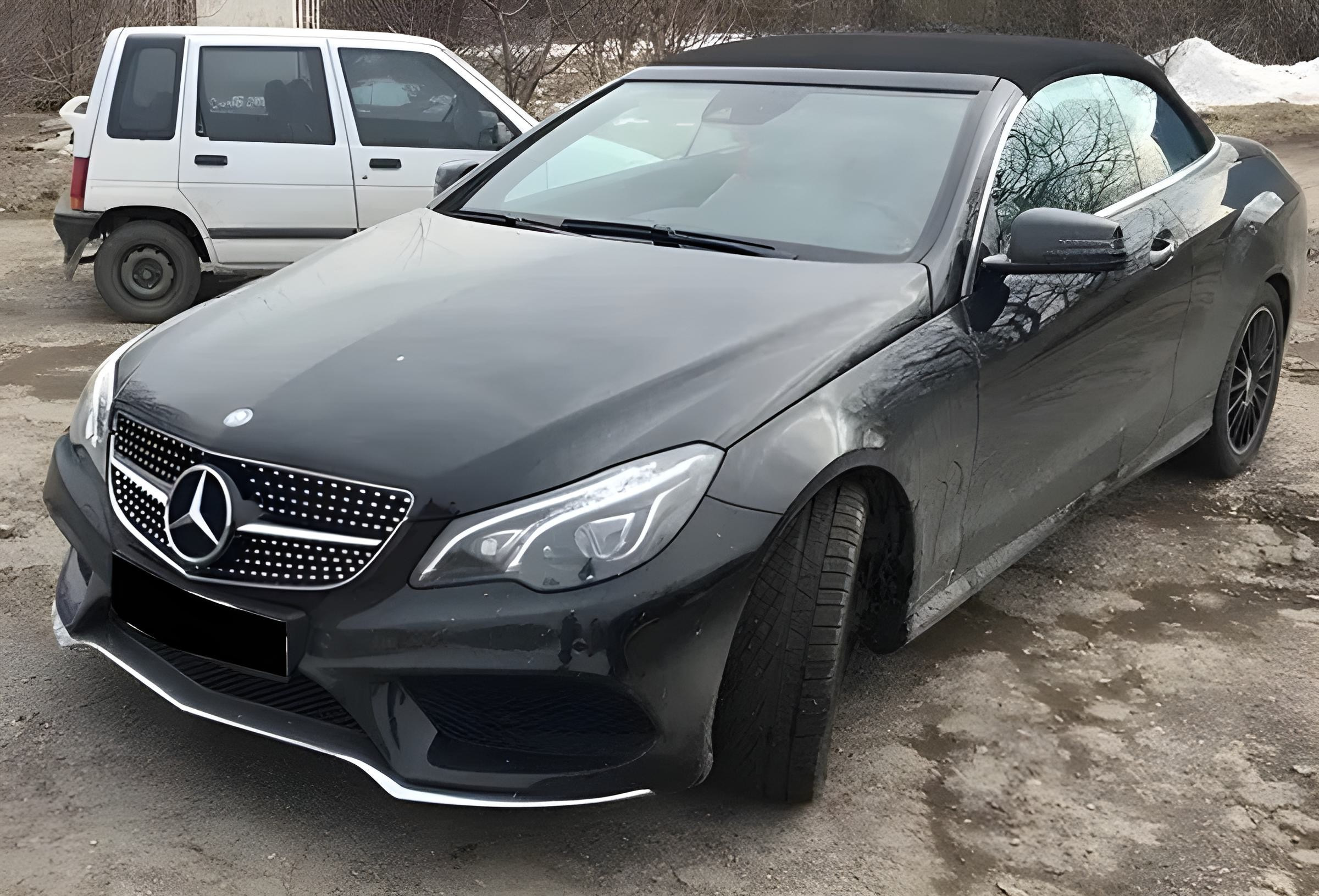 Передня решітка (2014-2016, Diamond Silver)