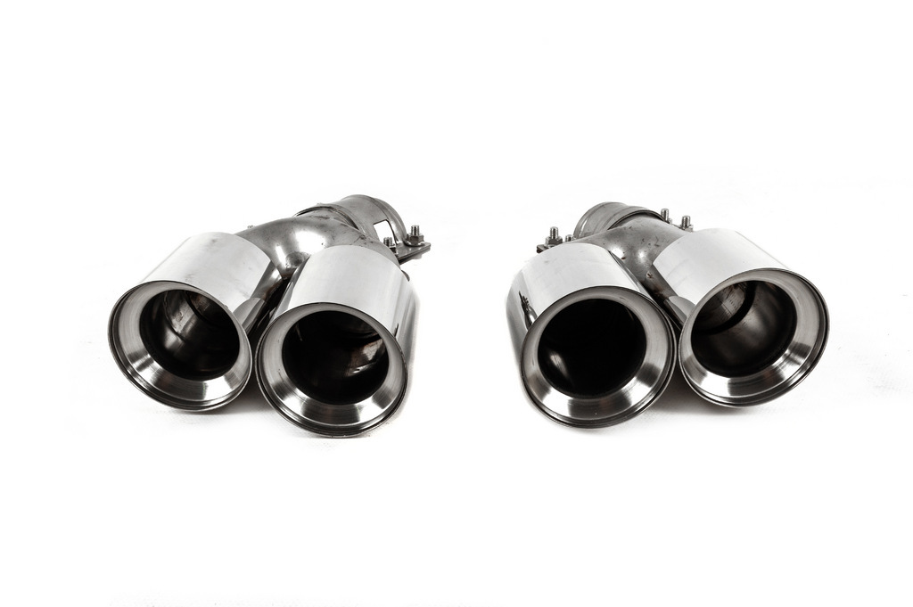 Насадки на глушник M6 Silver (2 шт) 2