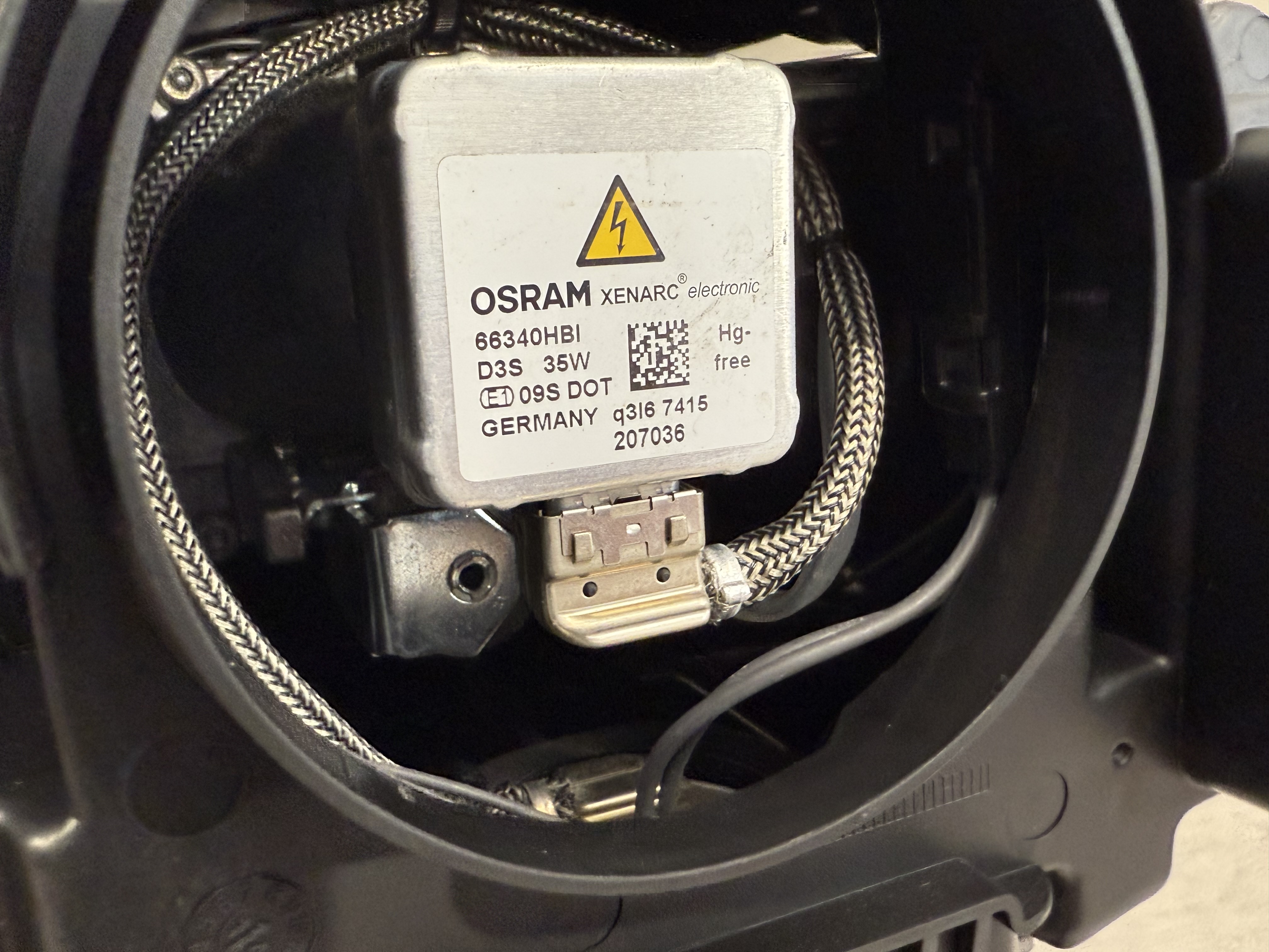Фари для AUDI A4 B8 2012-2015 2шт. комплектні з блоками 3