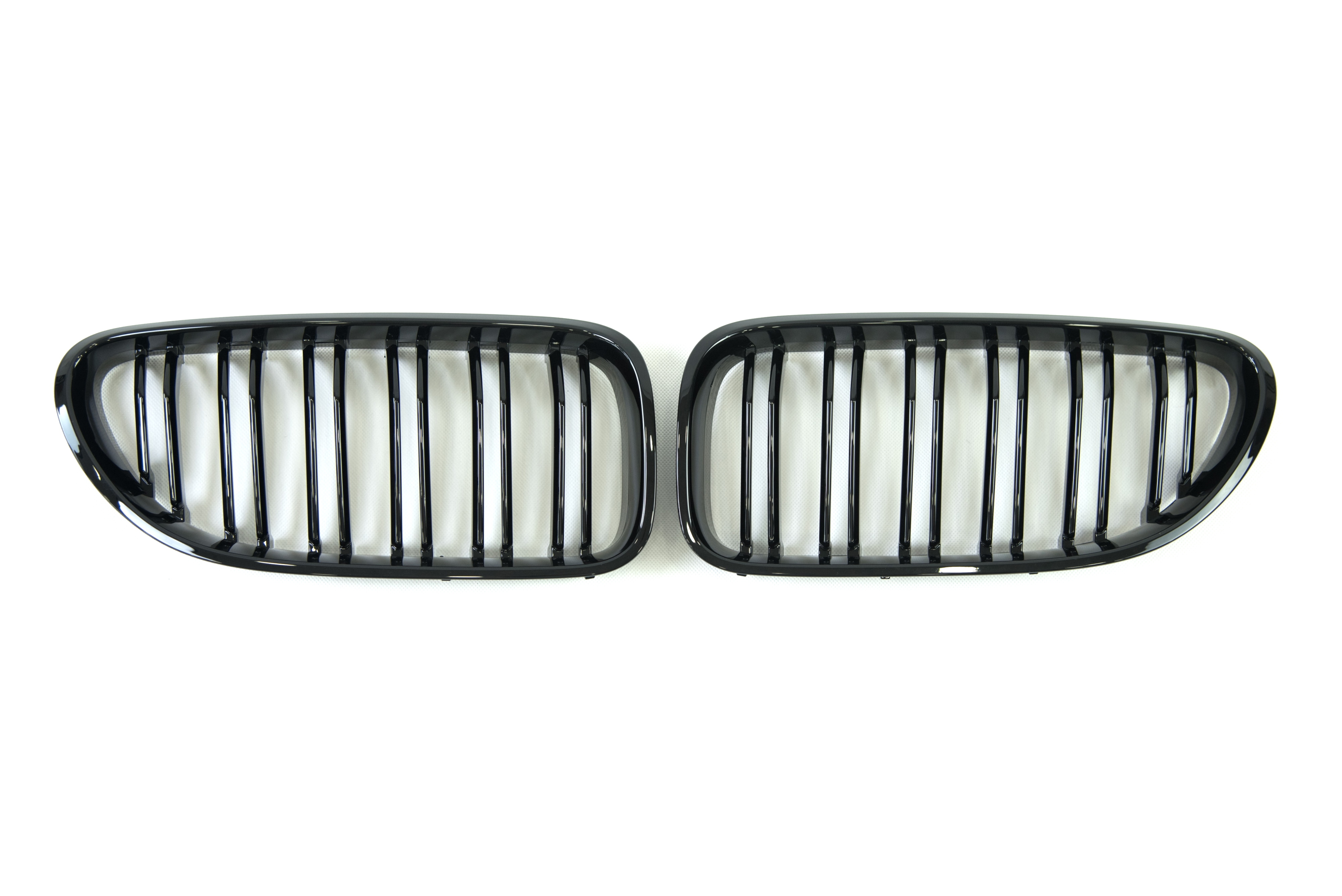 Ніздрі Чорний глянець (Подвійні M-Look) на BMW 6 Series F06 / F12 / F13 2012-2017 року