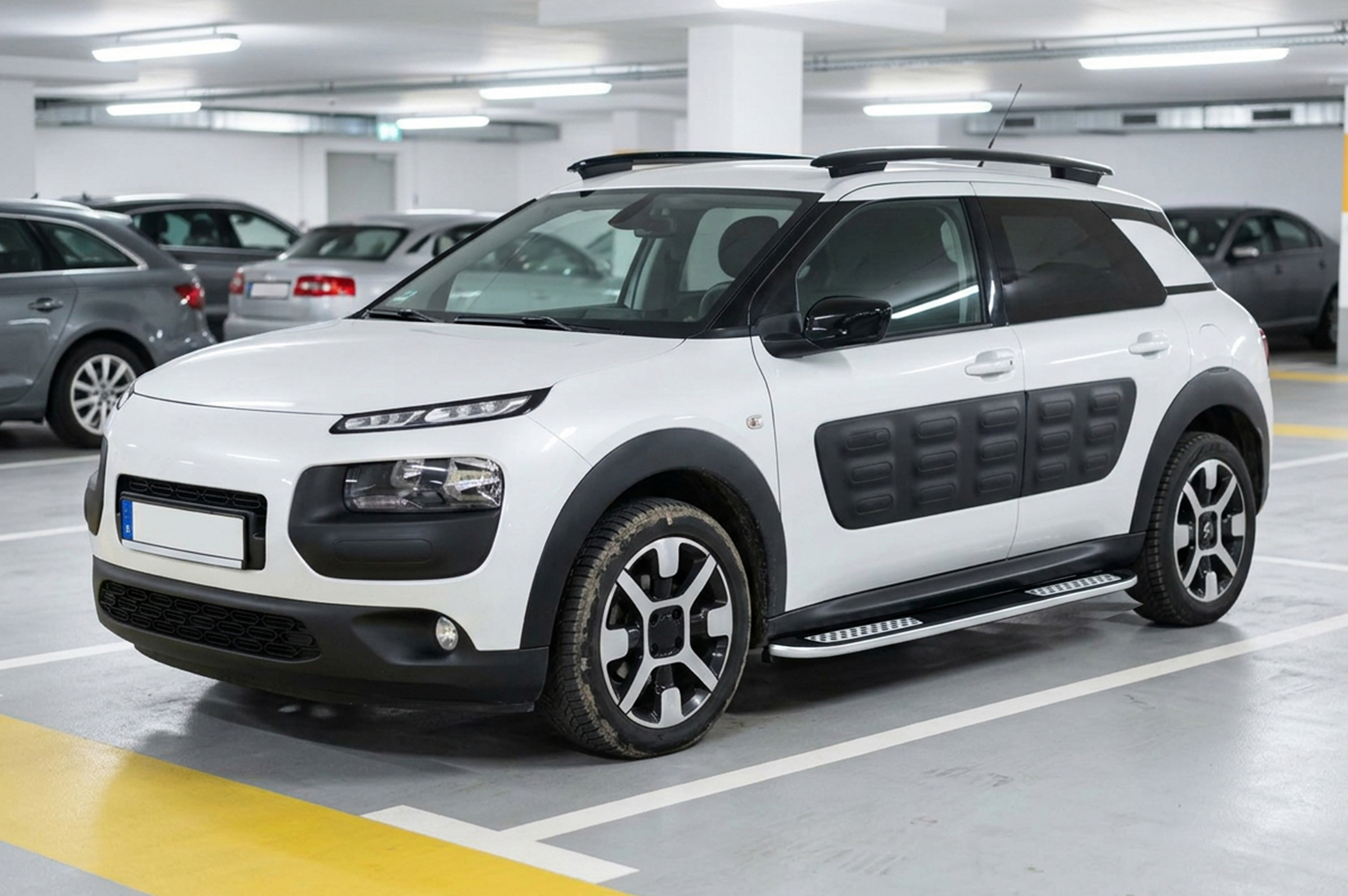 Бокові пороги Tayga V2 (2 шт., Алюміній)