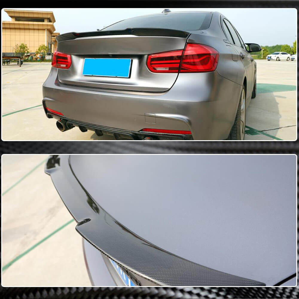 Спойлер M4-Style V3 (для F30/F80, Карбон) 5