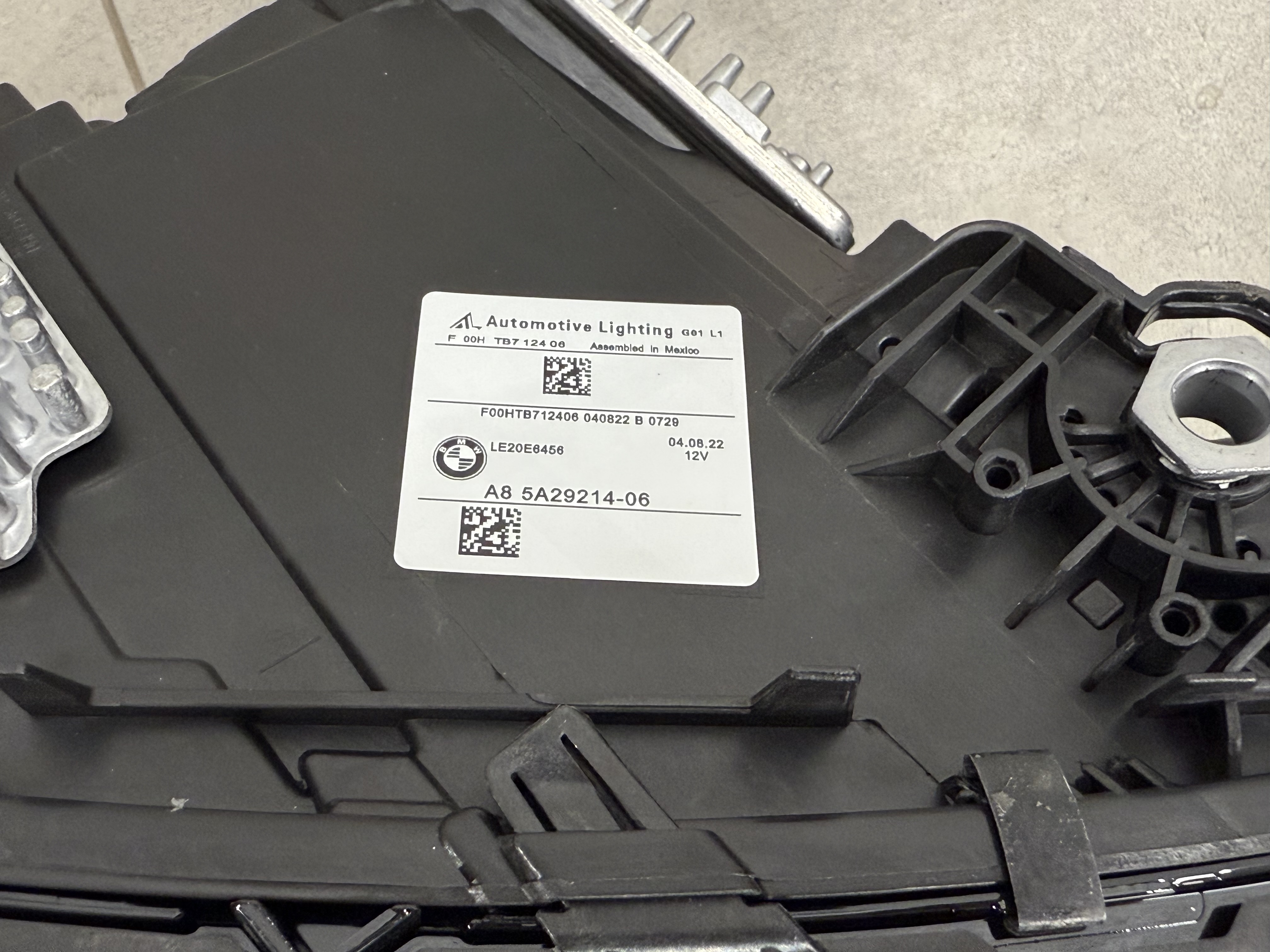 Фари Shadow Line Adaptive LED LCI рестайлінг для BMW X3 G01 F97 / X4 G02 F98 2021-2024 2шт. комплектні з блоками 6