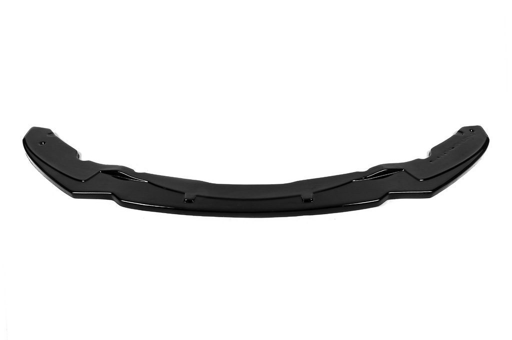 Передня Lip накладка V-2 (для M-Sport, чорний глянець) 2