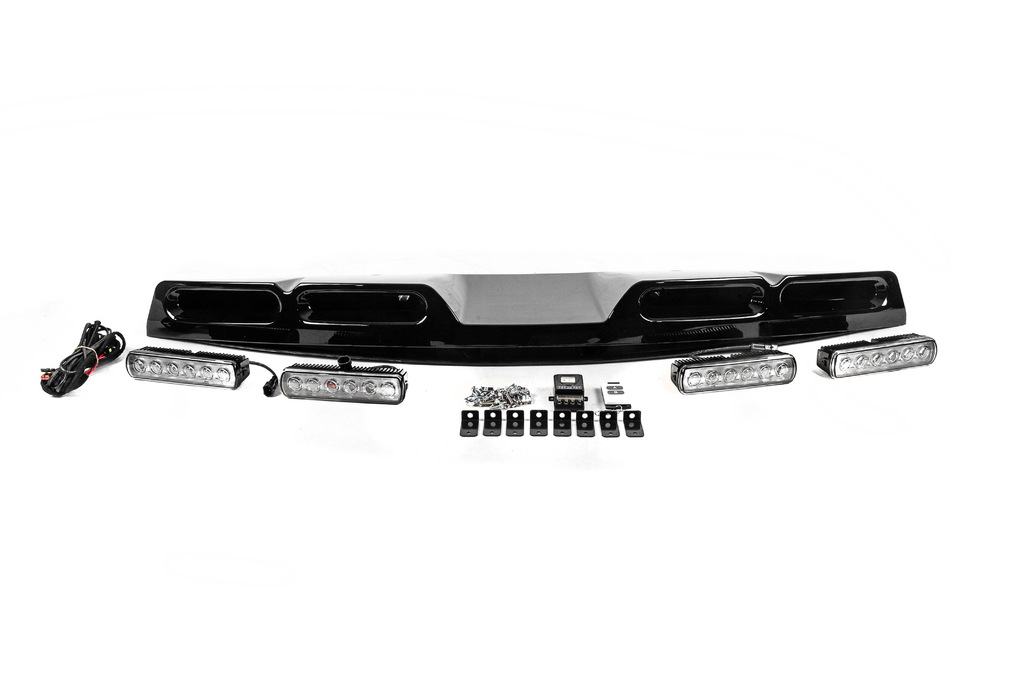 Козирьок лобового скла з LED 2