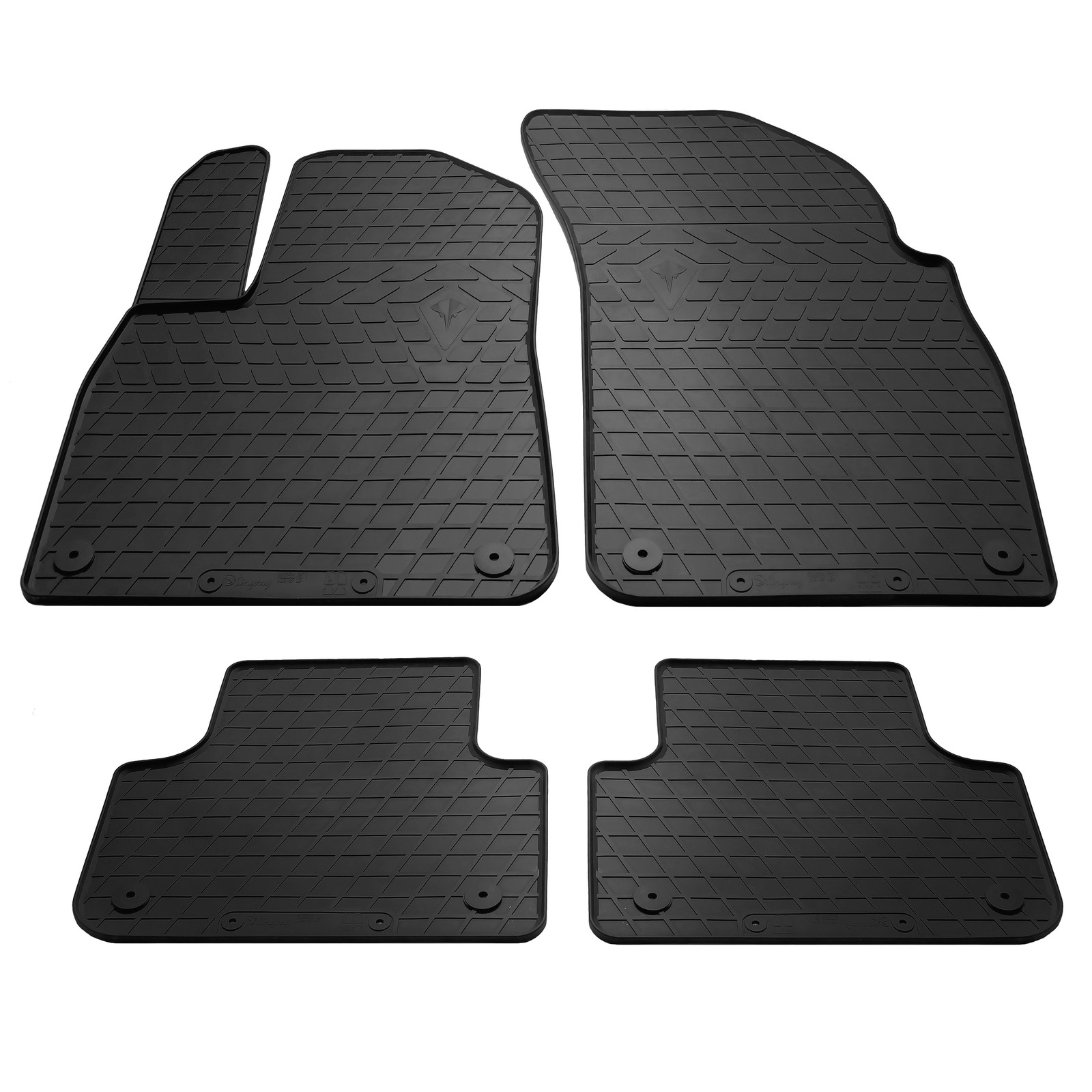Гумові килимки (4 шт, Stingray Premium)
