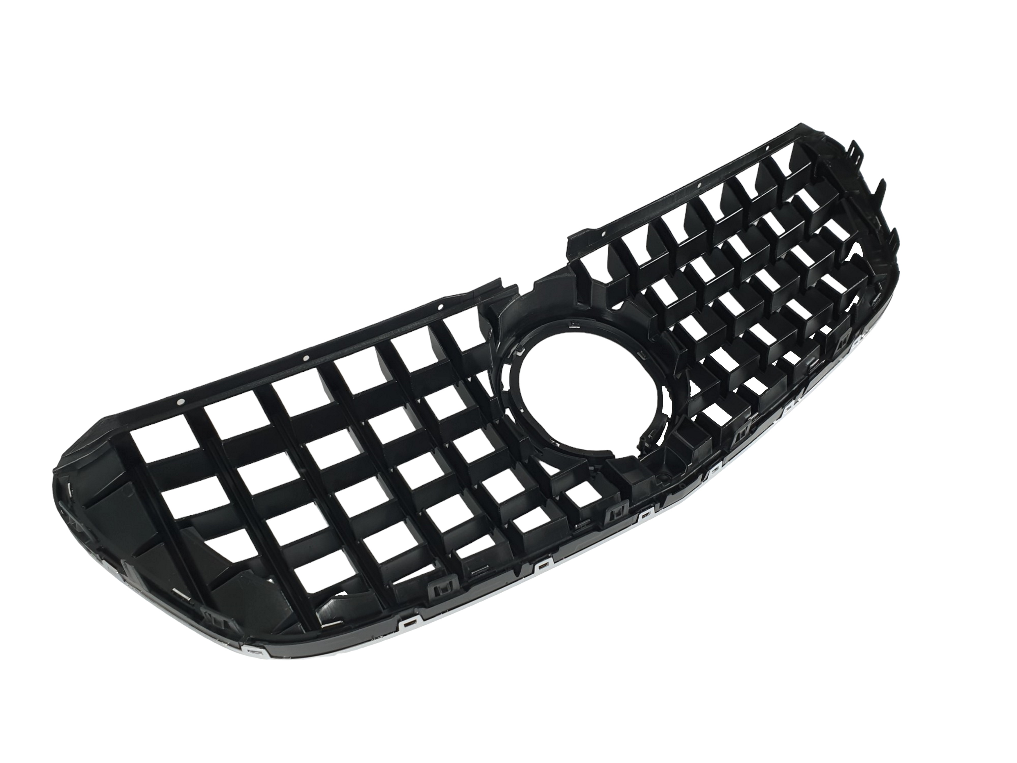Решітка радіатора (GT Chrome Black) AMG на Mercedes-Benz V-Class W447 2019-2023 року 4