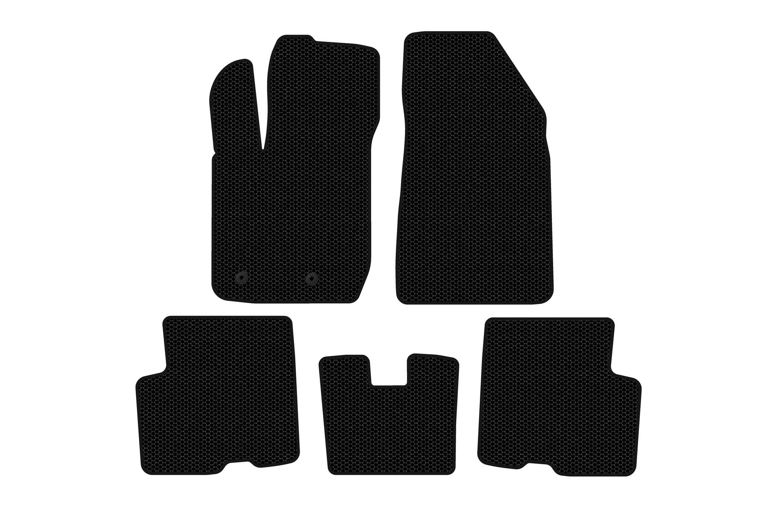 Гумові килимки Carsuit (Передній привод, чорні)