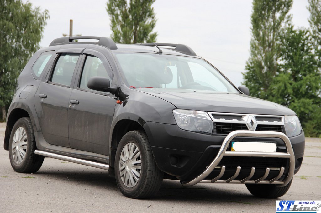 Бічні труби (2 шт., нерж.) d60 4