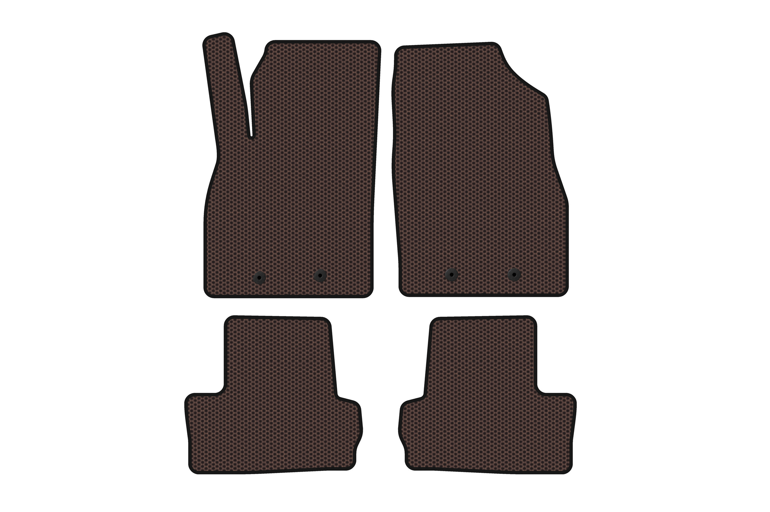 Гумові килимки Carsuit (LB, Гібрид, коричневий)