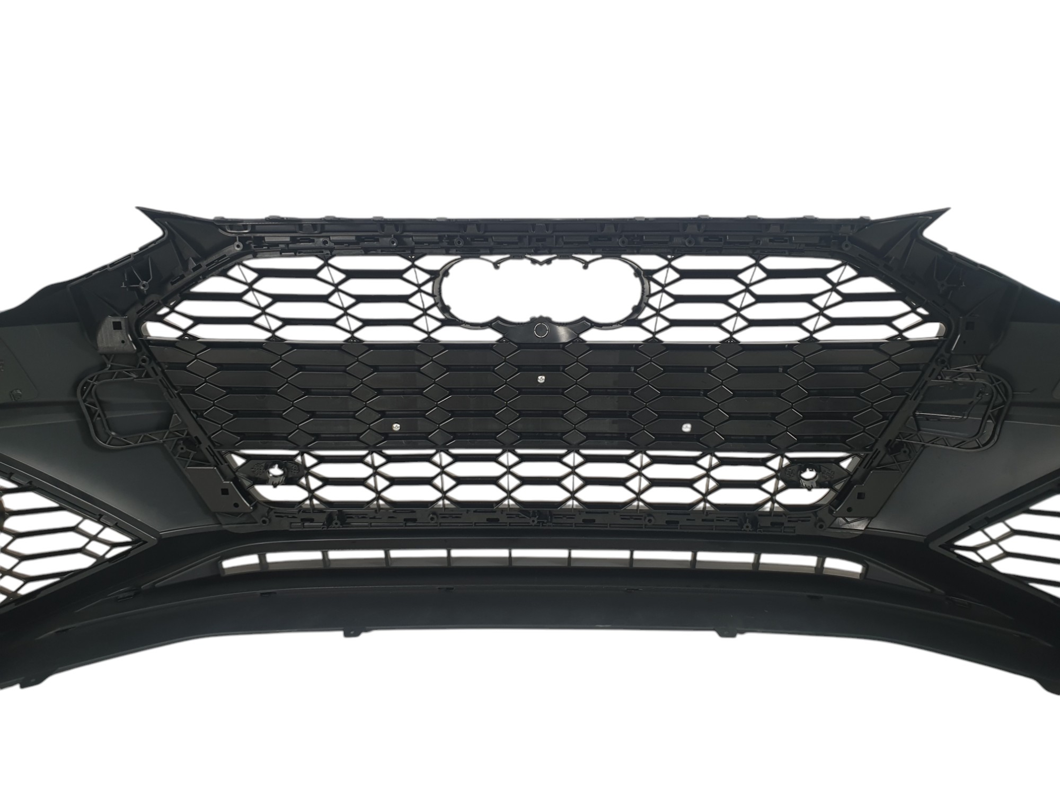 Передній бампер (в стилі RS4) на Audi A4 B9 2019-2023 року 6