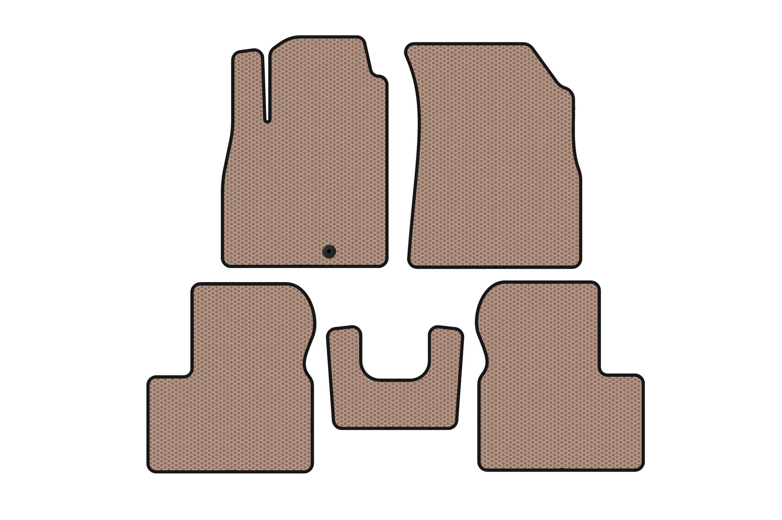 Гумові килимки Carsuit (Бежевий)