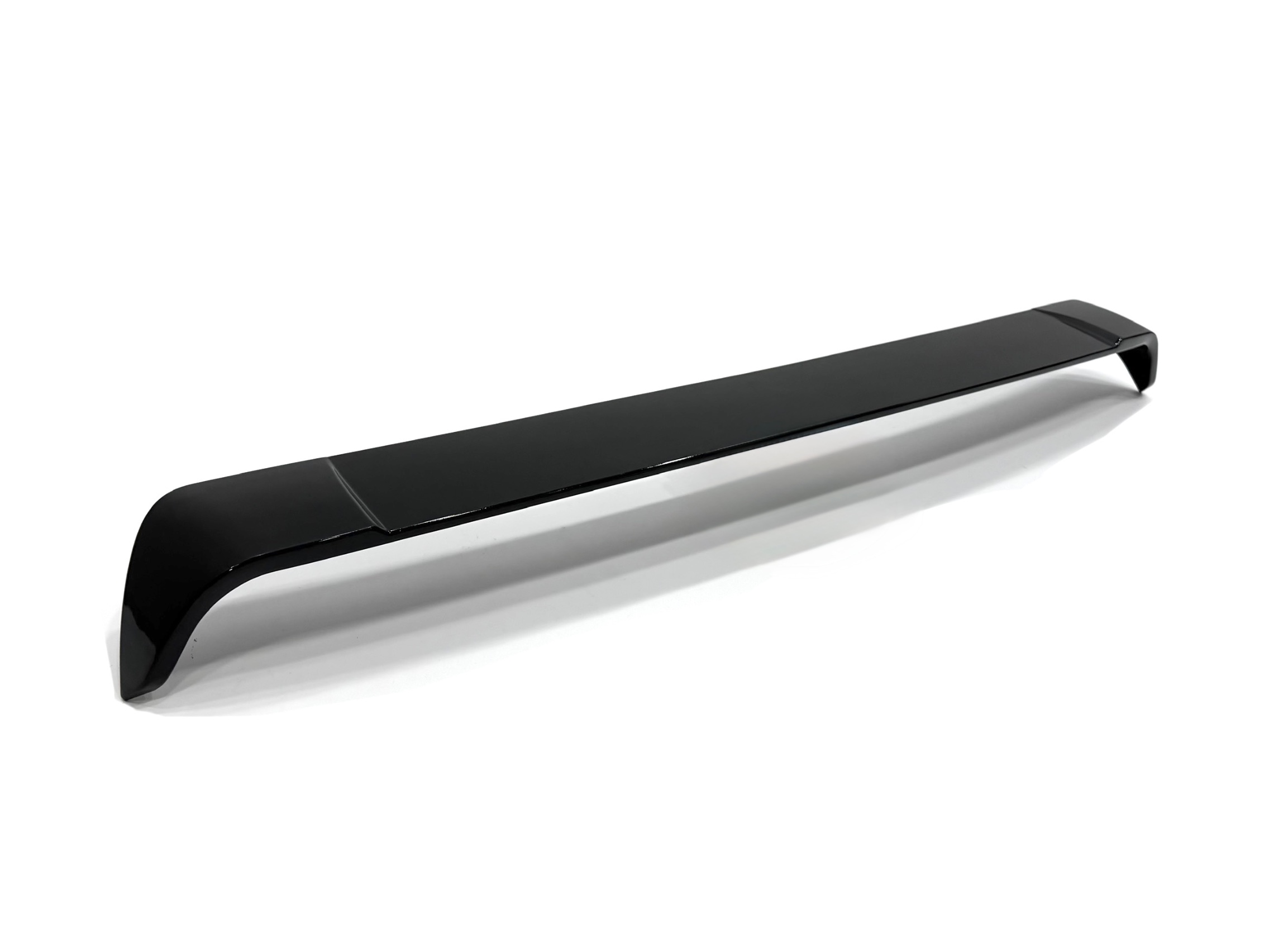 Спойлер козирок на кришку багажника Hyundai Tucson 2004-2014 ABS пластик, колір чорний глянець