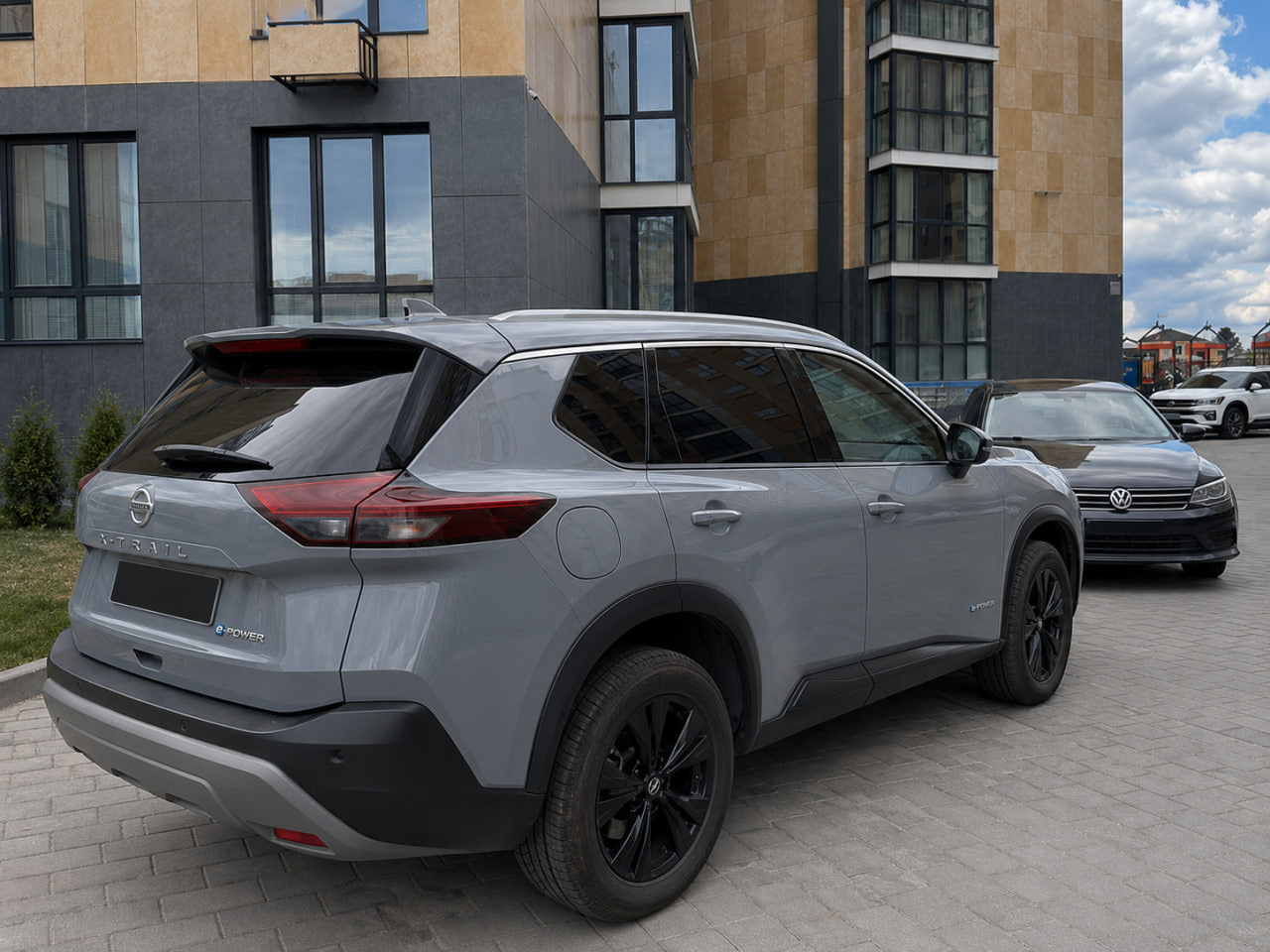 Інтегровані рейлінги сірі OEM (ABS-пластик) 3