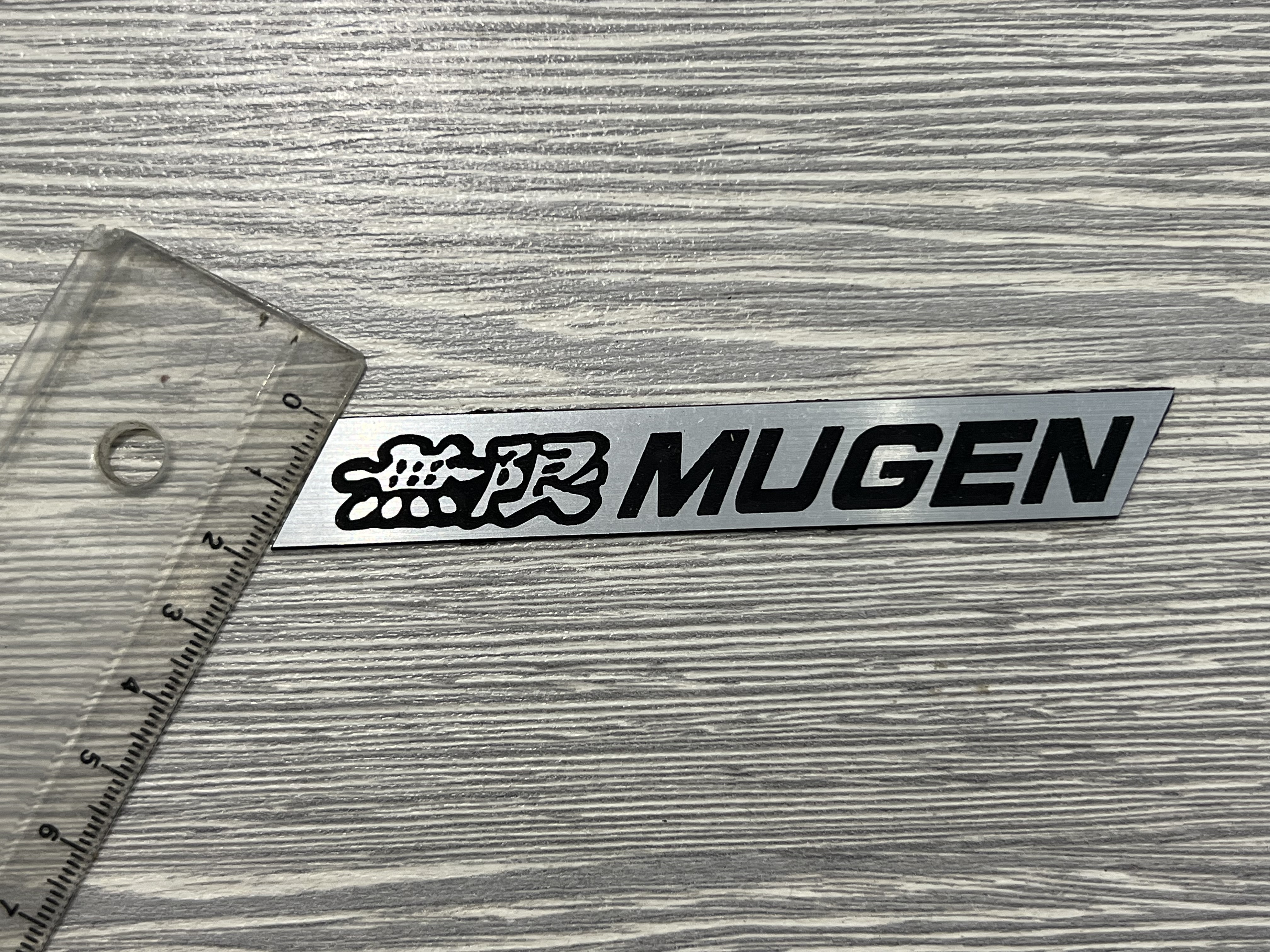 Емблема на решітку Mugen для Honda (ABS пластик) 3