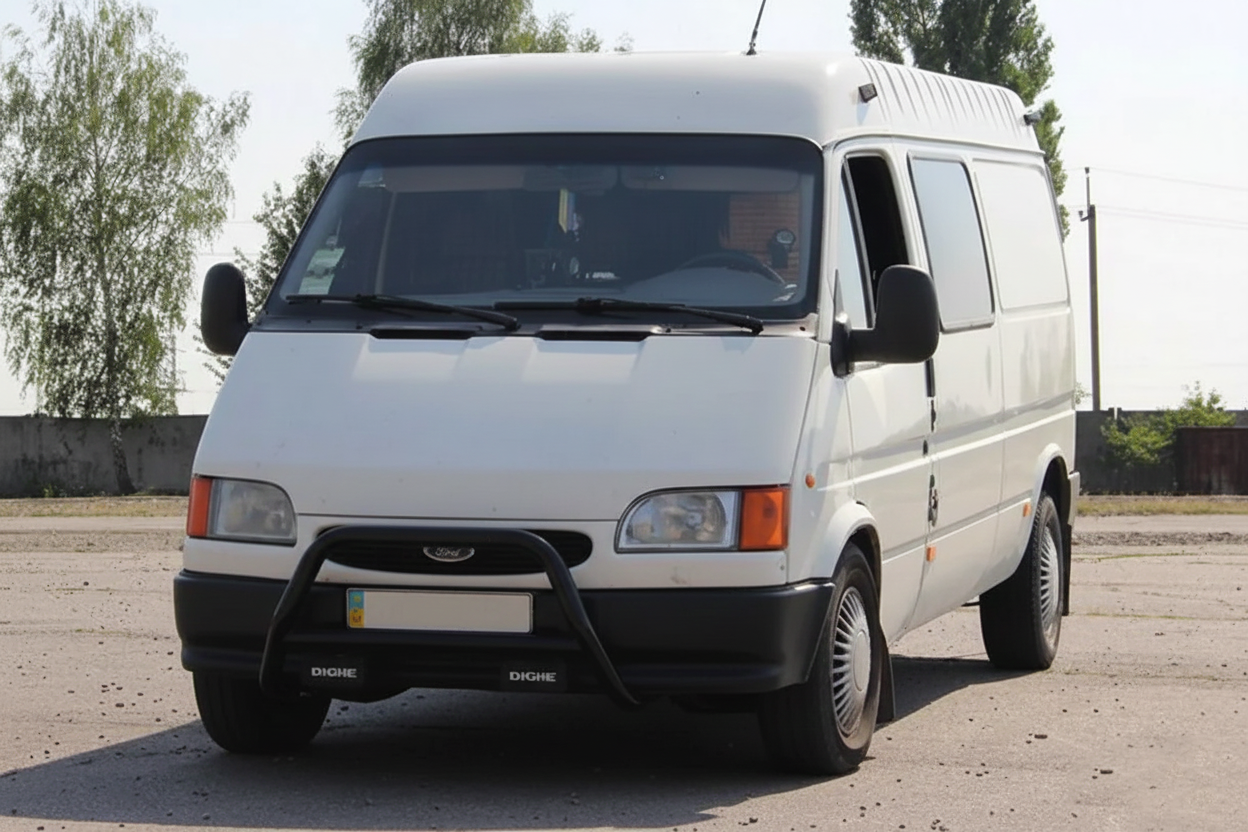 Кенгурятник WT006 Black (нерж) 2