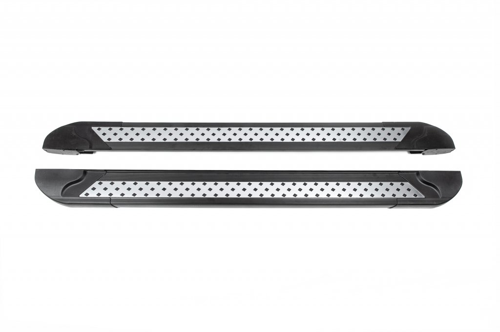 Бокові пороги New Vision Black (2 шт., алюміній) Коротка База 2