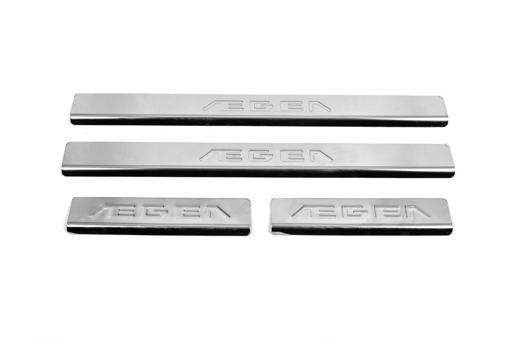 Накладки на пороги Carmos V2 Aegea (4 шт, нерж) 2
