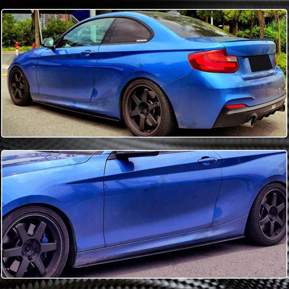 Накладки на пороги (для M-Sport, Карбон) 4