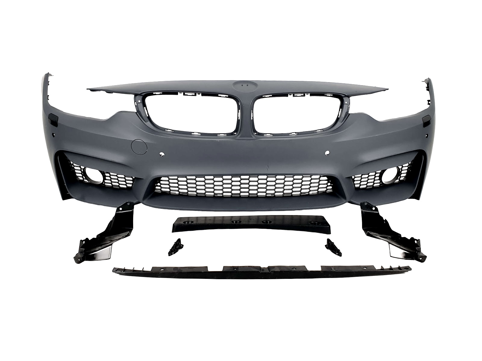 Передній бампер (стиль M4) під туманки на BMW 4 Series F32 / F33 2013-2020 року