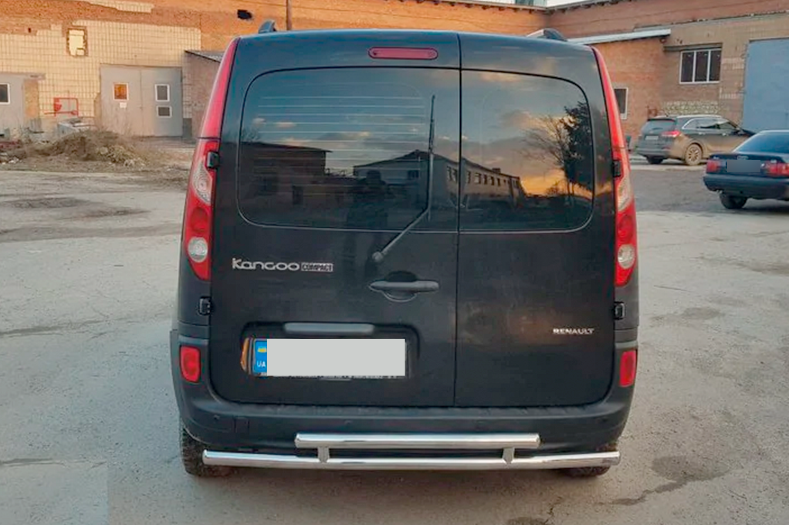Задня дуга AK002-2 (нерж.) 2