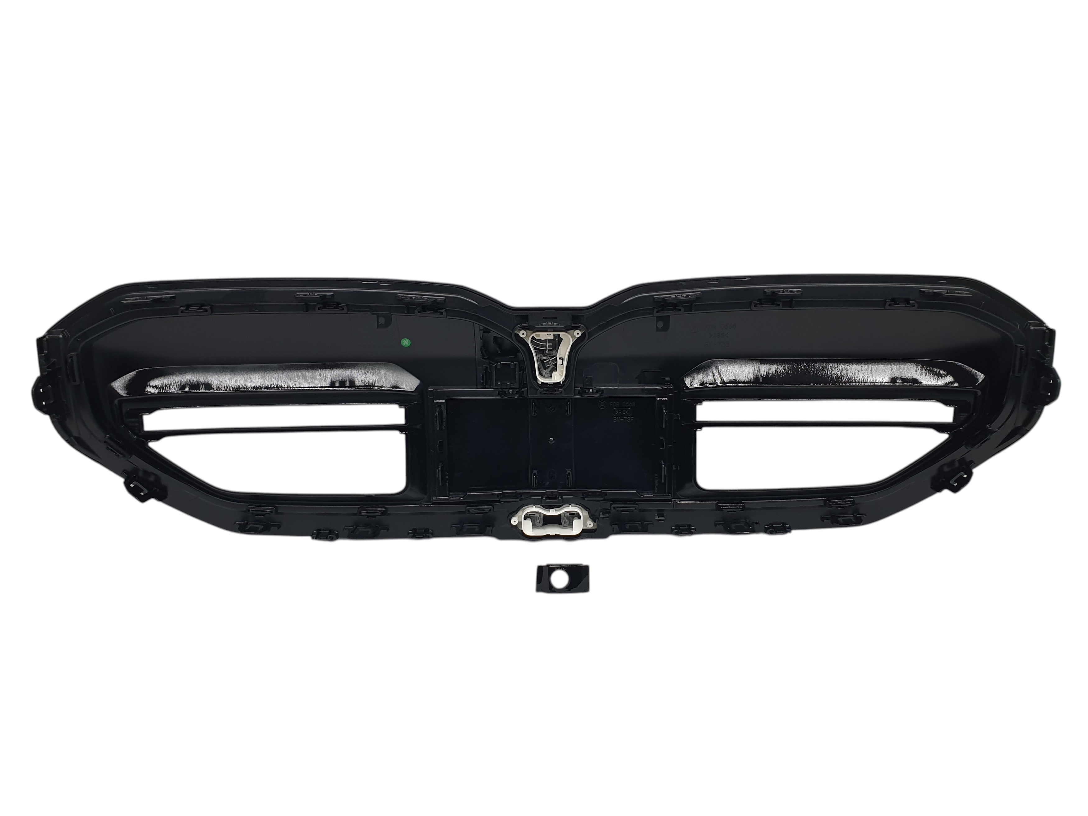 Ніздрі Чорний глянець (M-Look) Iconic glow на BMW 5 Series G60 / G61 2023-2025 року 3