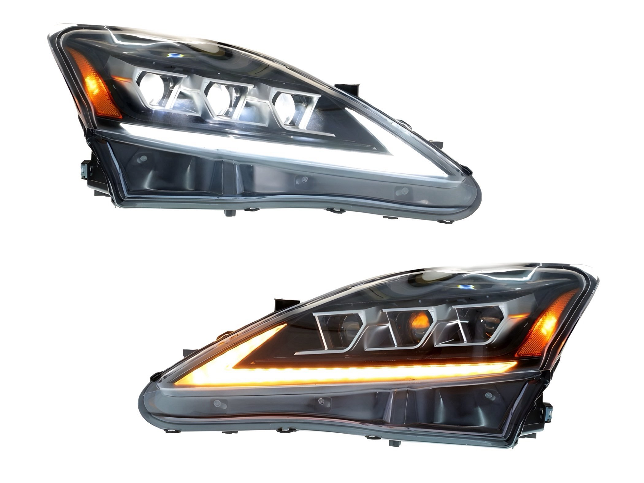 Фари Full LED 3 лінзи Lexus IS 2005-2012 2