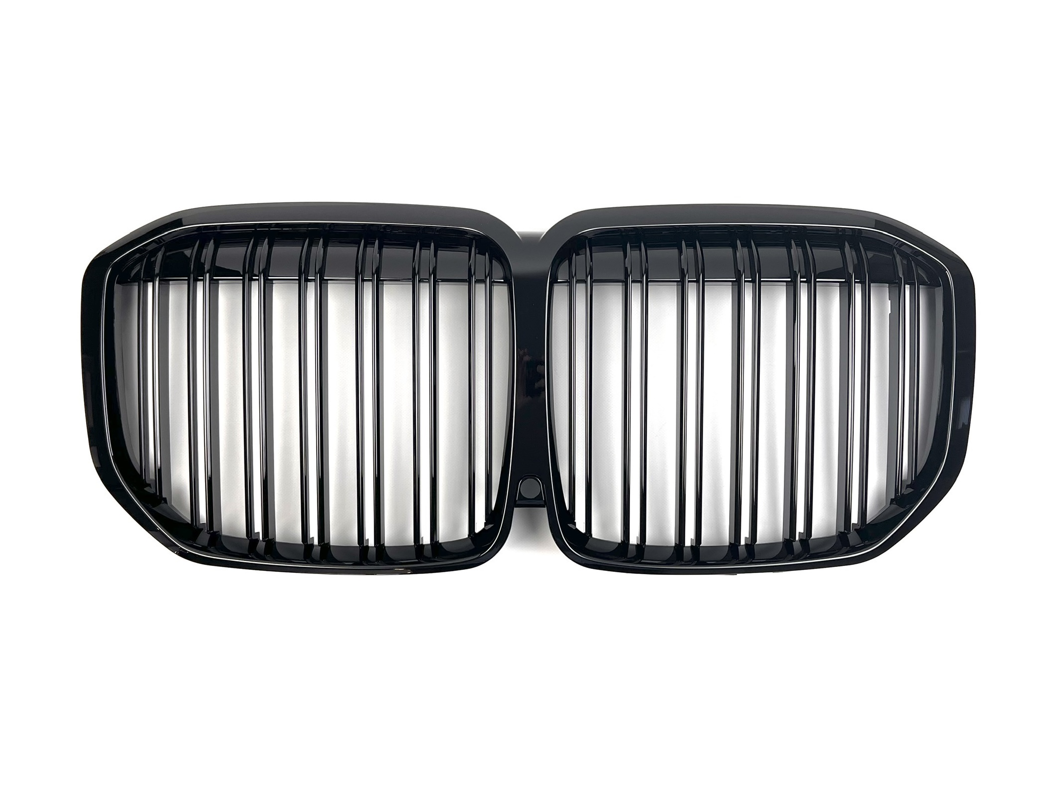 Решітка радіатора ніздрі M-Look для BMW X7 G07 2019-2022 чорний глянець