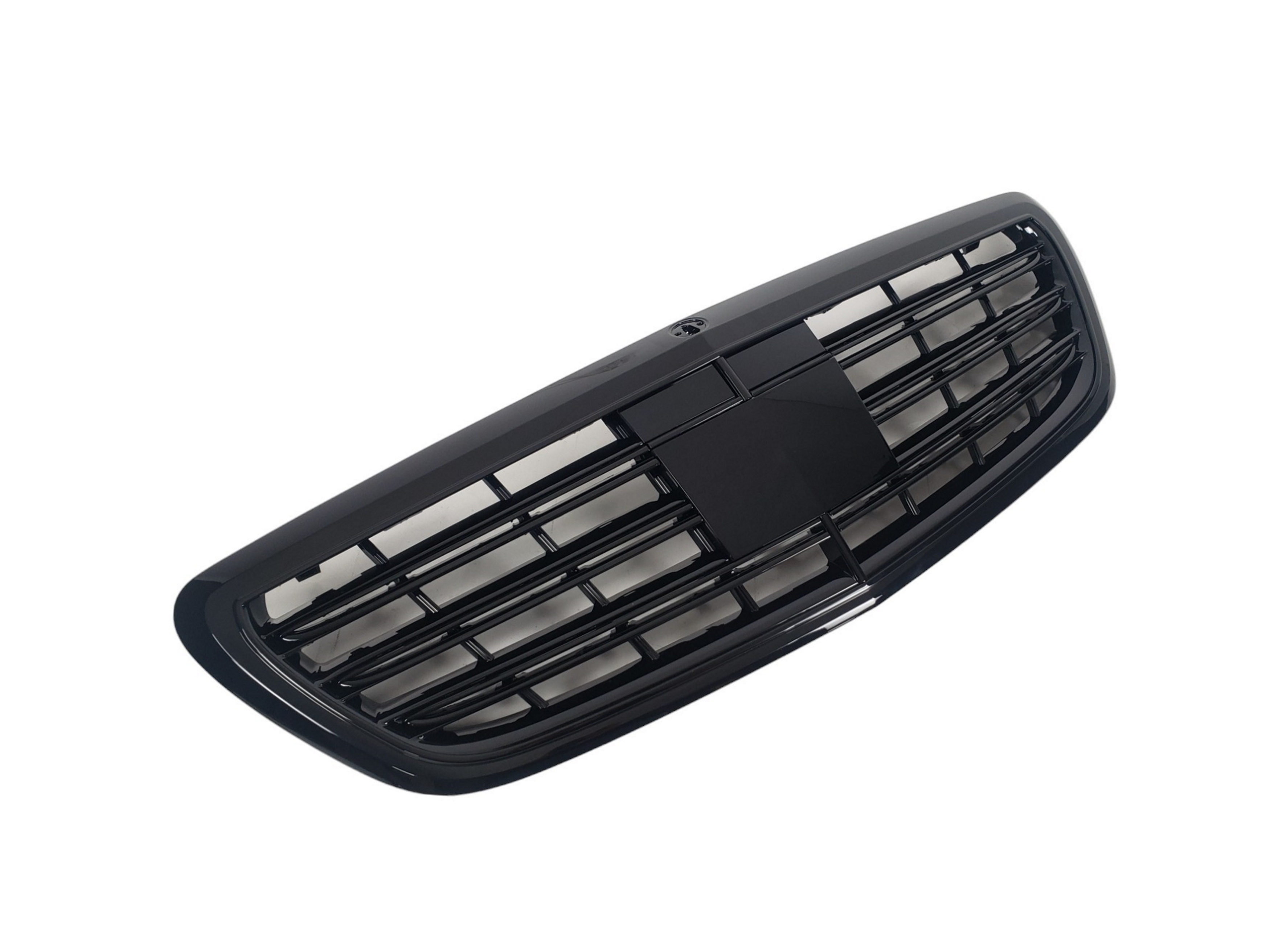 Решітка радіатора Full Black під камеру AMG S63 на Mercedes-Benz S-Class W222 2013-2017 року 2
