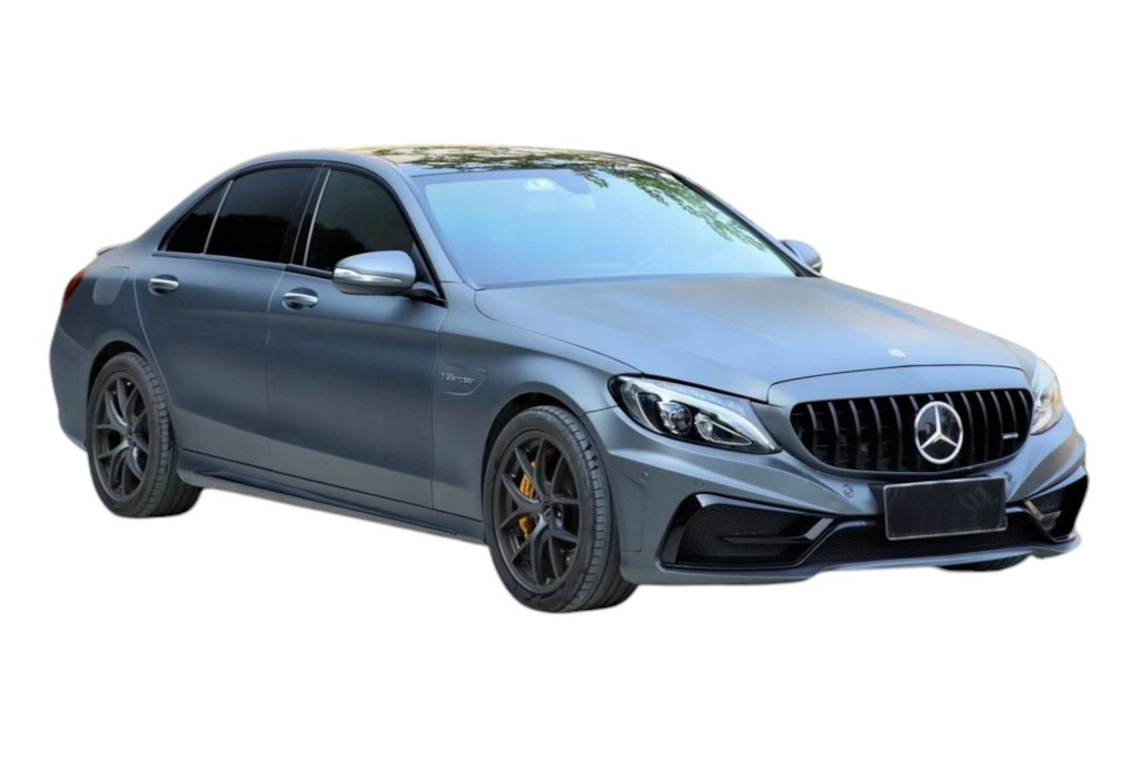 Крила C63 AMG Style (алюміній, 2 шт) 2