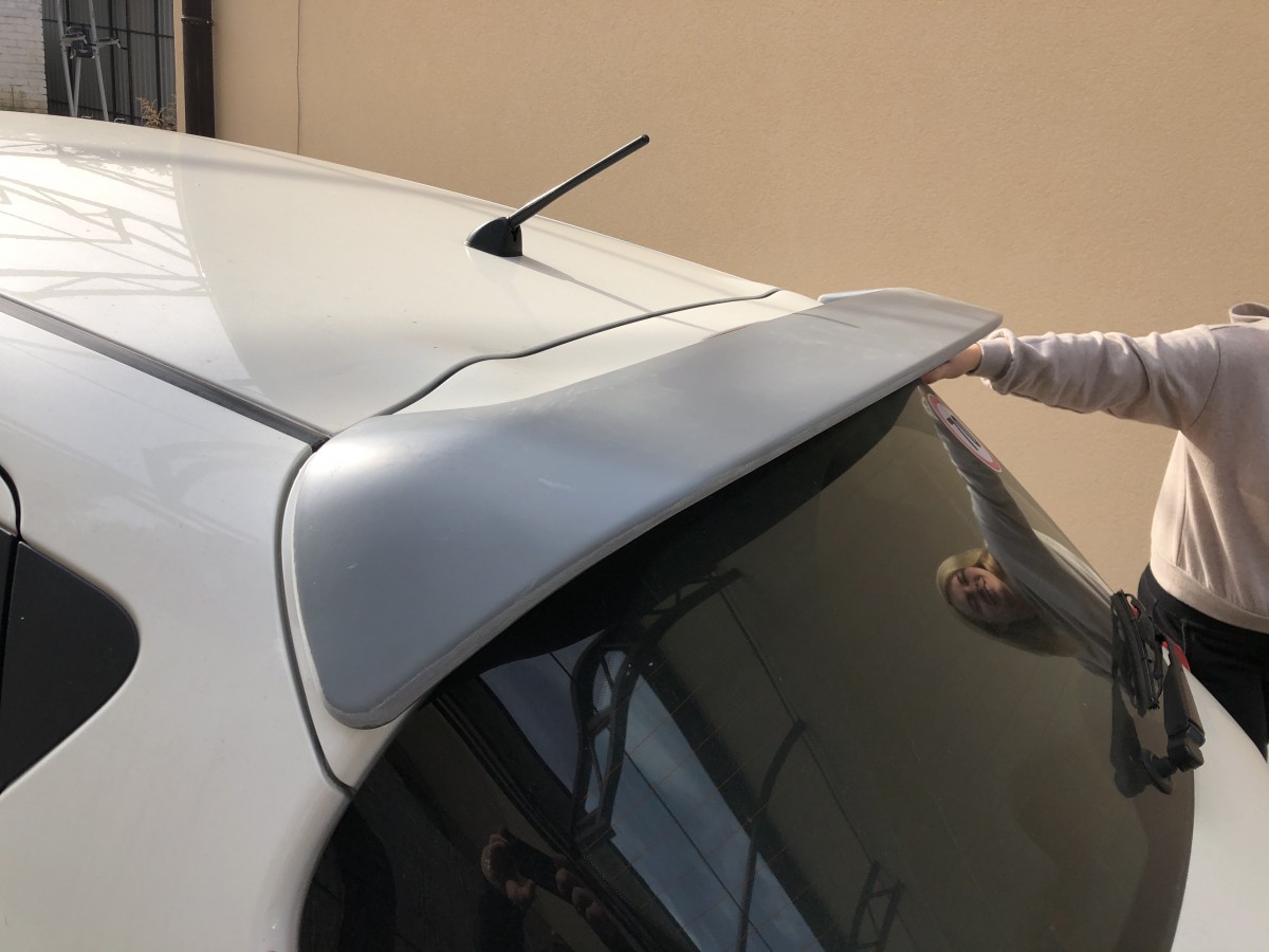 Спойлер козирок Nissan Juke 2011-2018 ABS пластик під фарбування 6