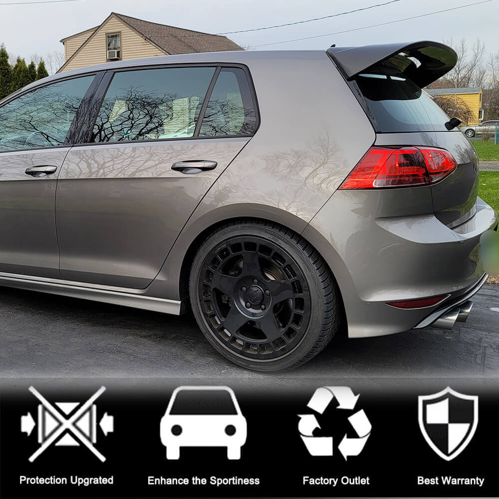 Спойлер V1 (для GTI/R HB, Карбон) 3
