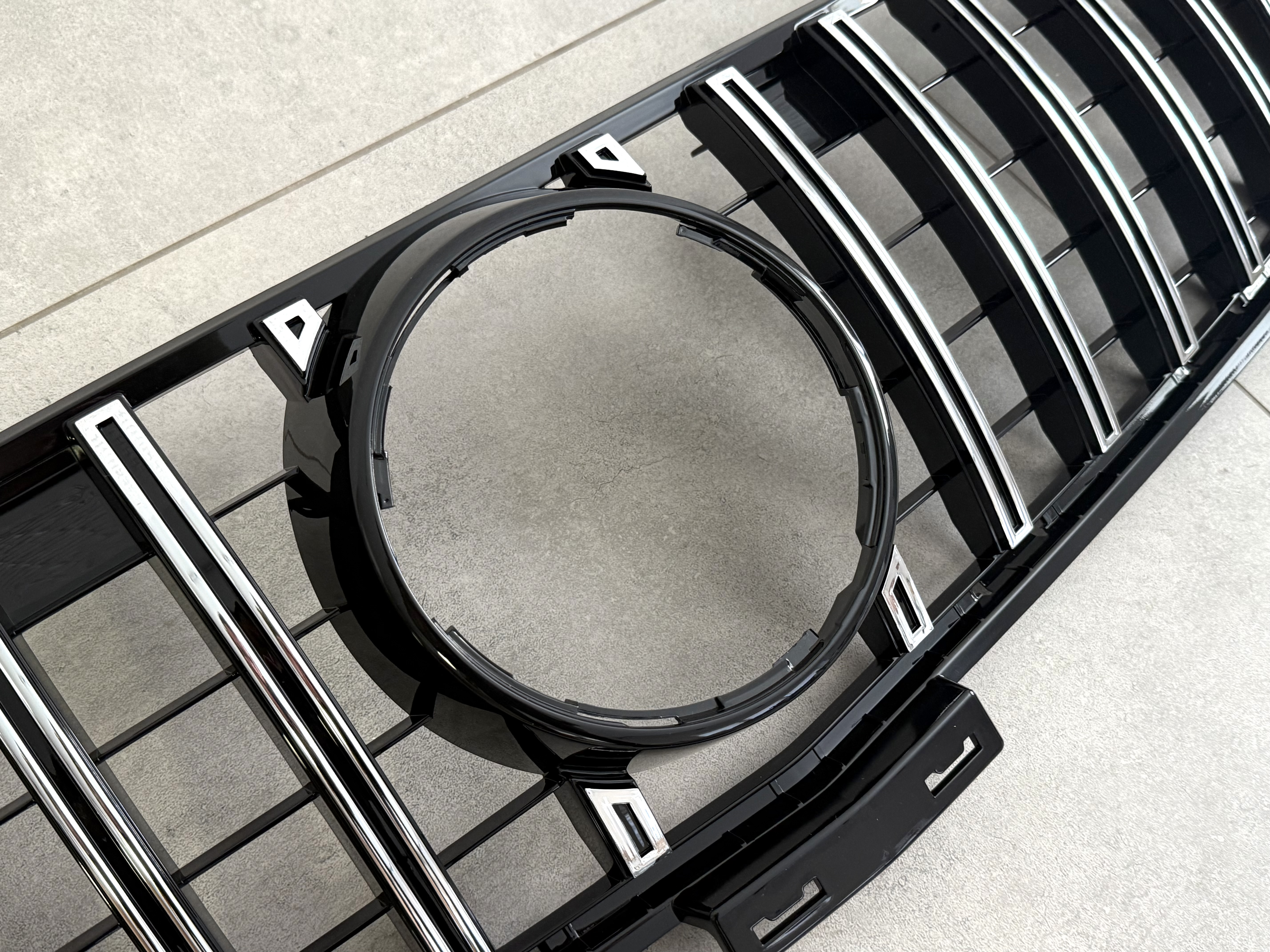 Решітка радіатора GT CHROMEMercedes ML-class W166 2012-2015 3